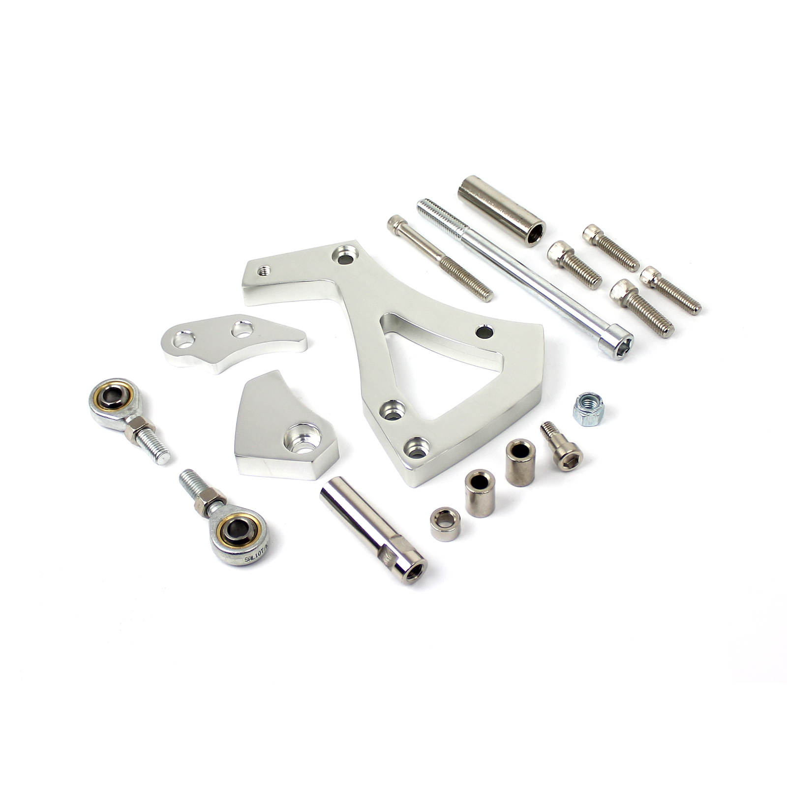 Speedmaster® PCE232.1017 Ford 351C Cleveland Aluminum Alternator Bracket Kit Polished