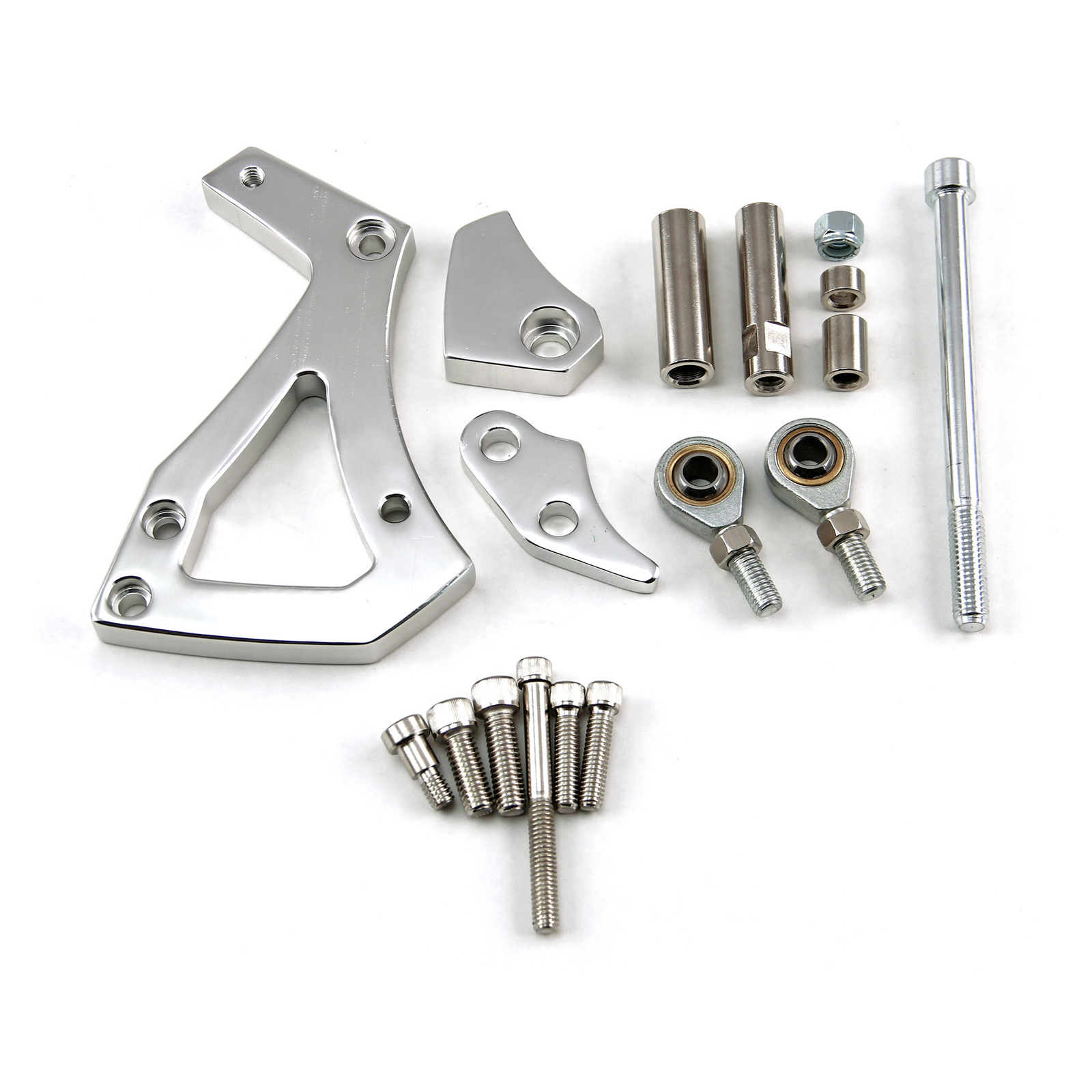 Speedmaster® PCE232.1017 Ford 351C Cleveland Aluminum Alternator Bracket Kit Polished