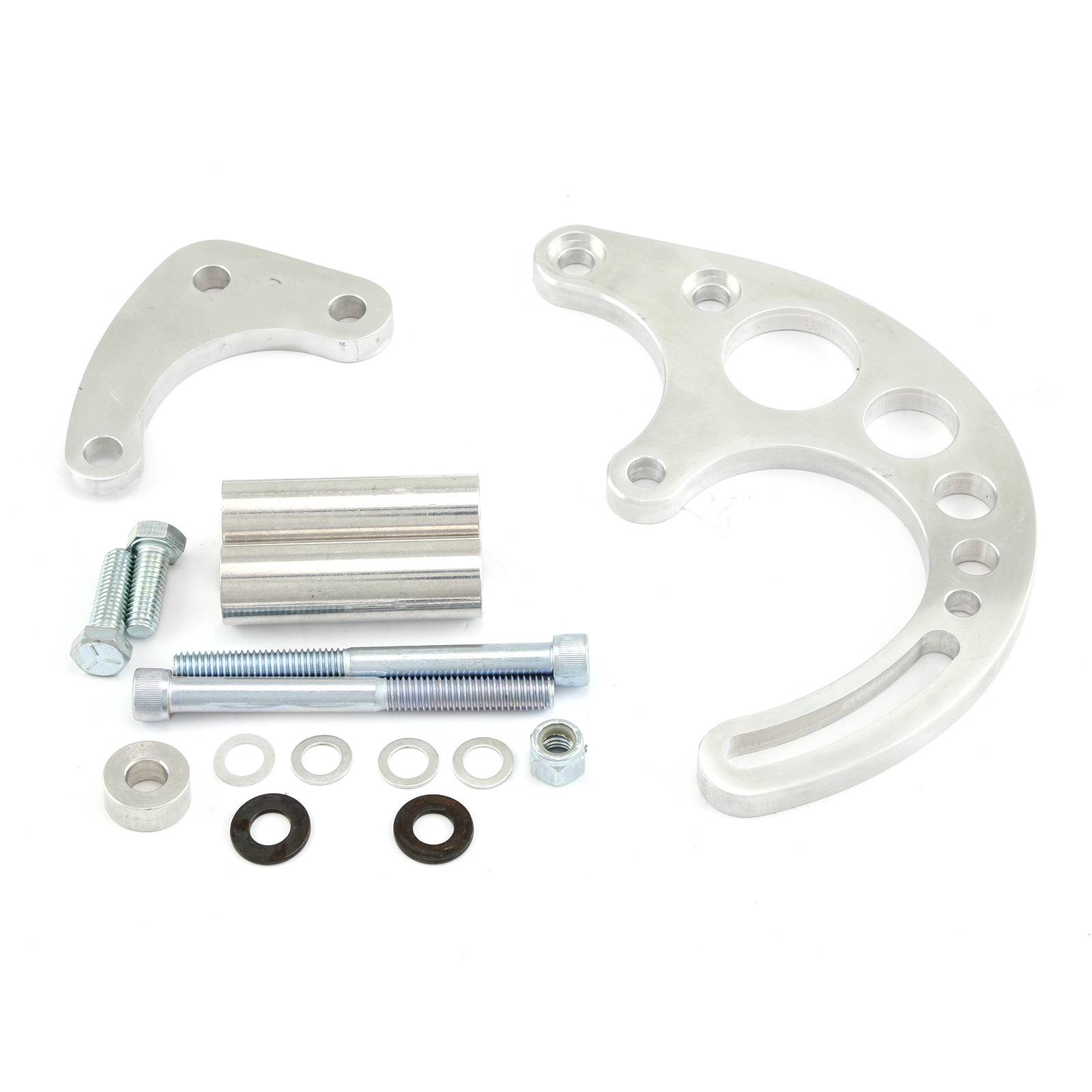 Speedmaster® PCE233.1009 Chevy SBC 350 Billet Power Steering Bracket Low Mount Saginaw