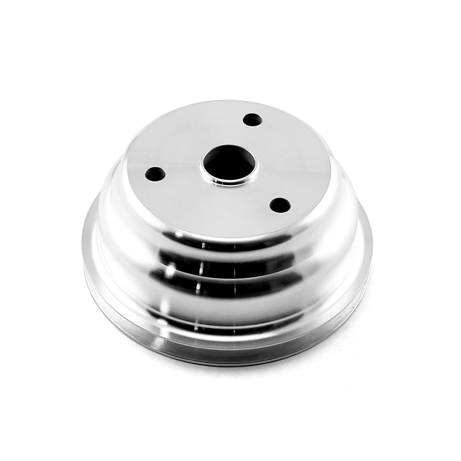 Speedmaster® PCE239.1009 Chevy SBC 350 Billet Aluminum Long Water Pump Lwp 1 Groove Crank Pulley