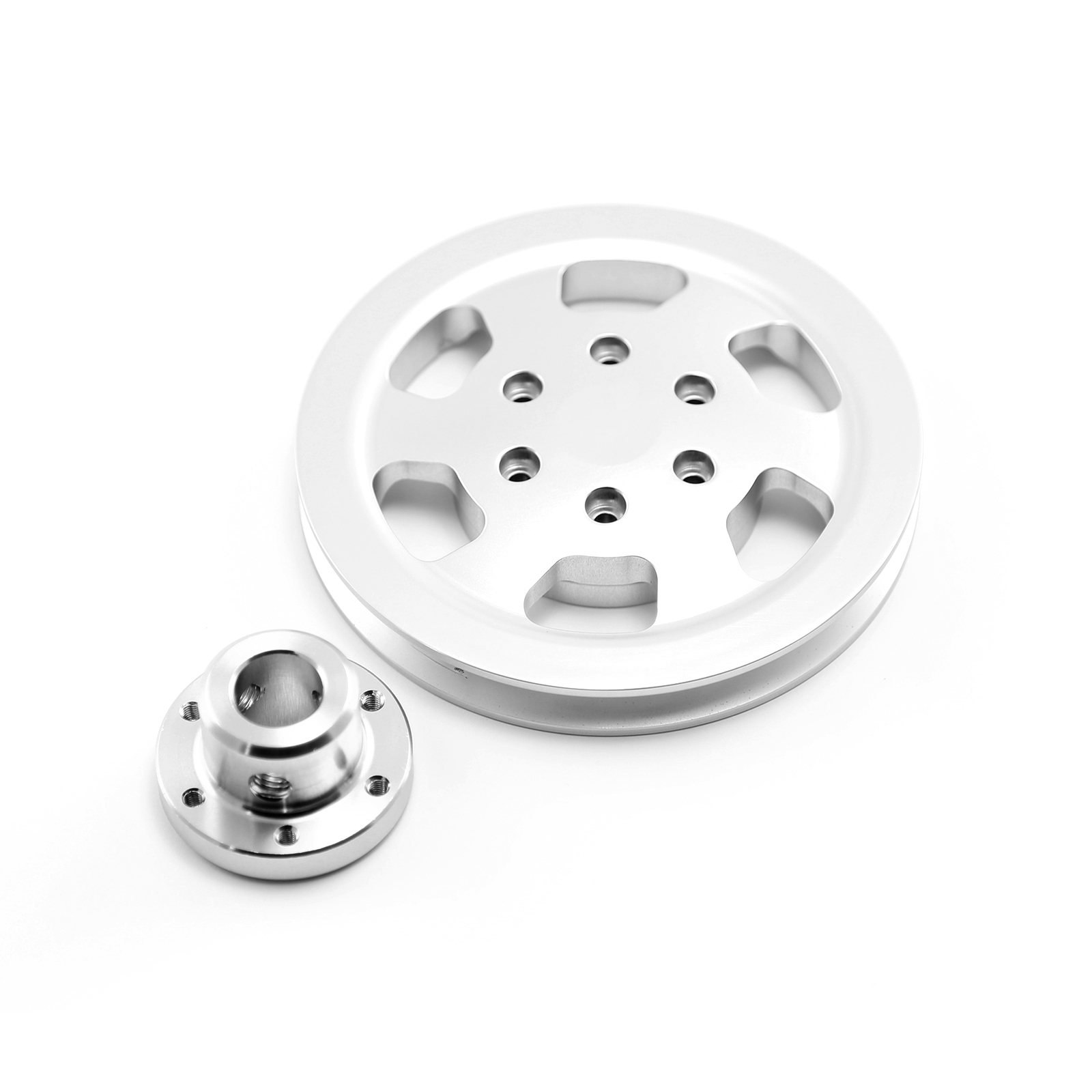 Speedmaster® PCE240.1004 Chevy Gm Aluminum 1V Groove Power Steering Pulley