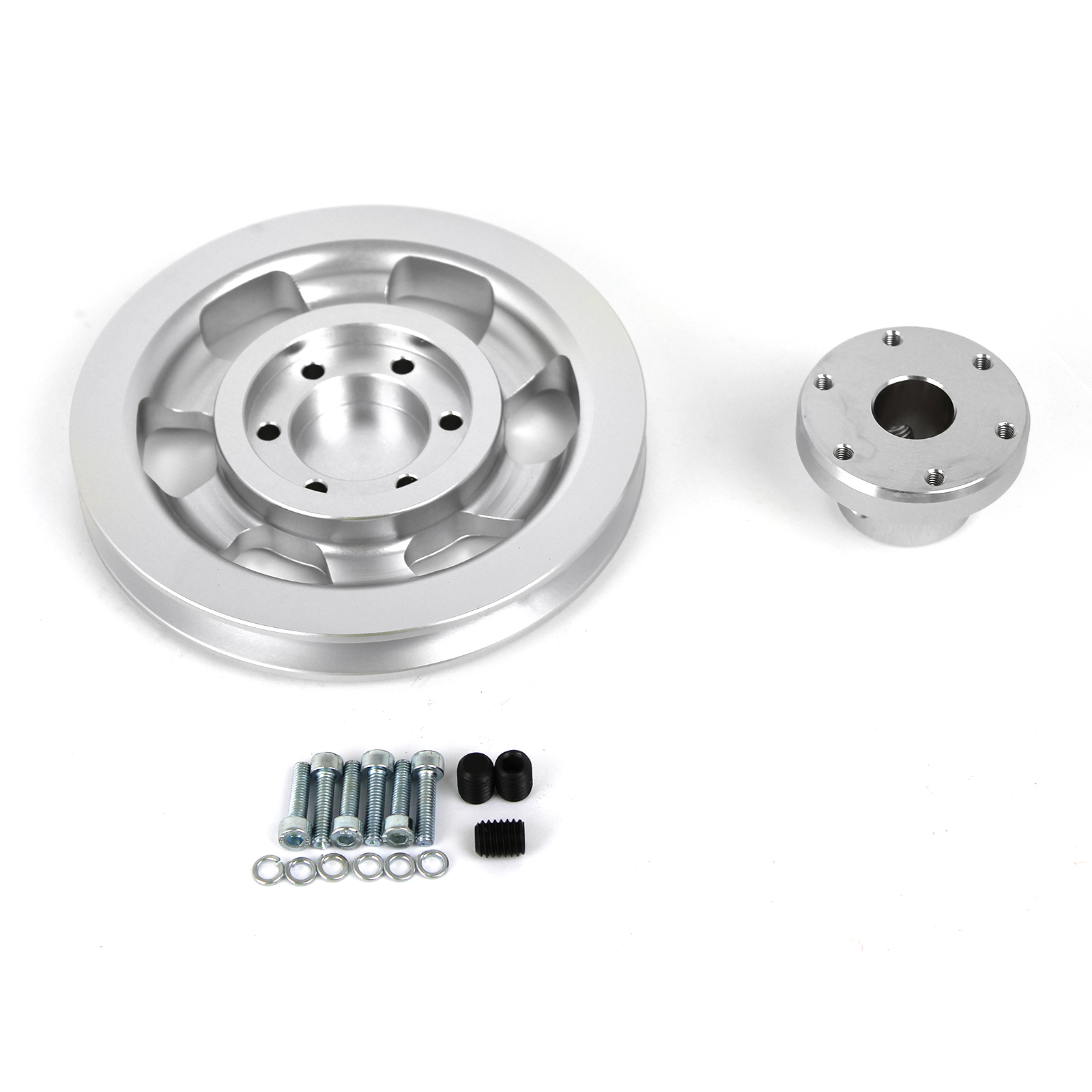 Speedmaster® PCE240.1004 Chevy Gm Aluminum 1V Groove Power Steering Pulley
