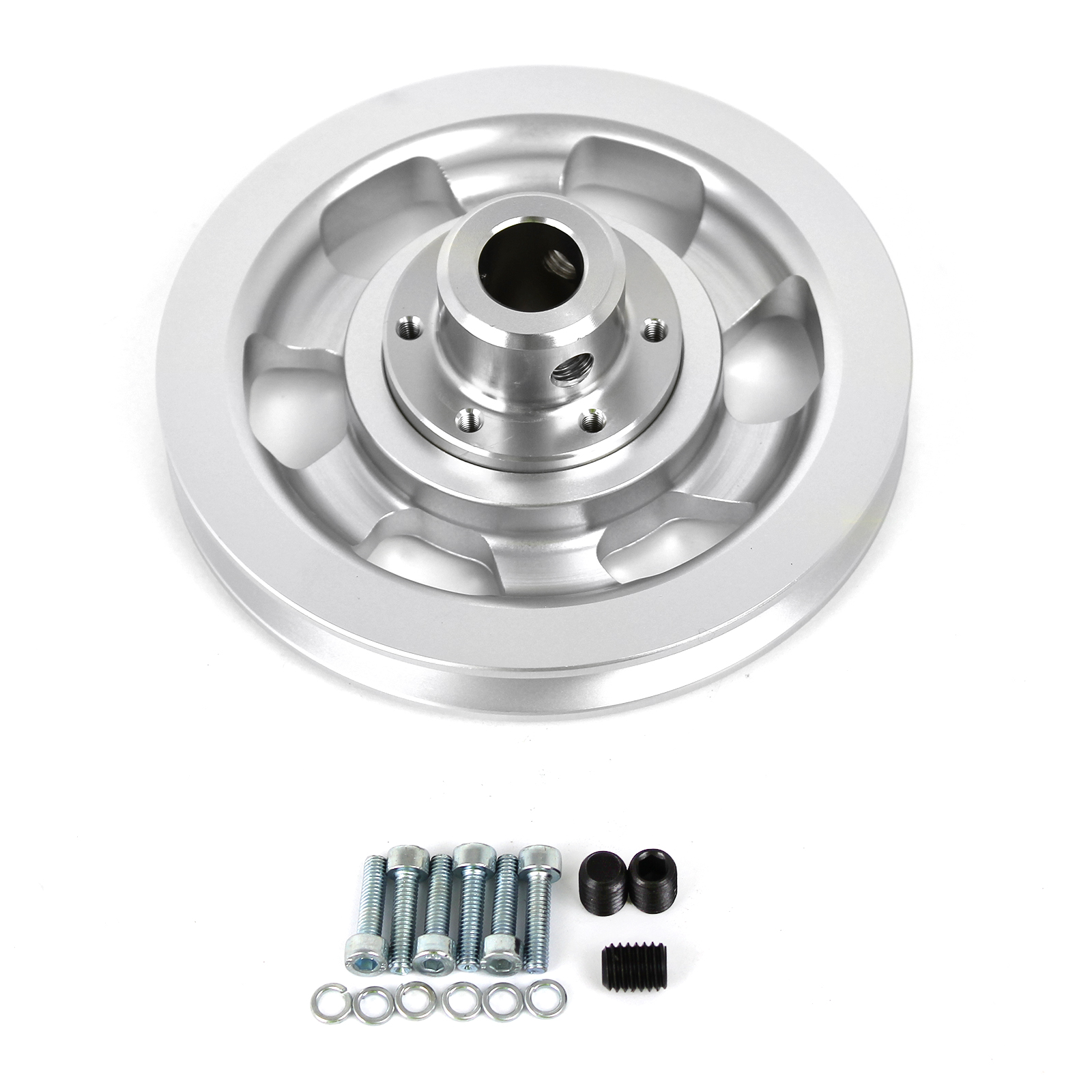 Speedmaster® PCE240.1004 Chevy Gm Aluminum 1V Groove Power Steering Pulley
