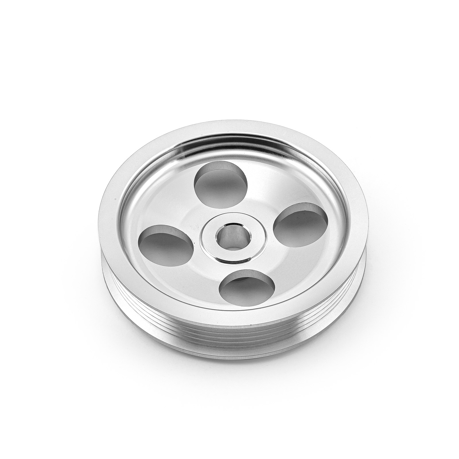 Chevy GM Billet Type 2 Serpentine Press On Power Steering Pulley