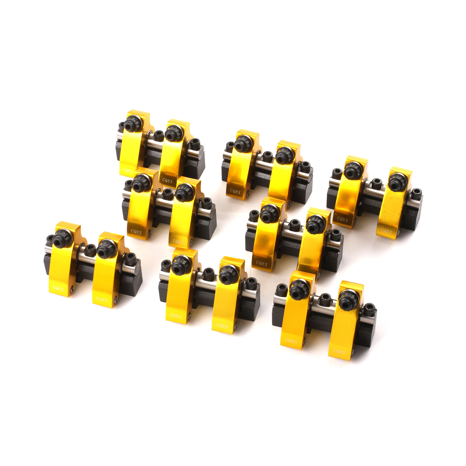Speedmaster® PCE261.1106.03 Ford SB 289 302 351 Windsor 1.7 Ratio Aluminum Shaft Mount Roller Rocker Arm Set