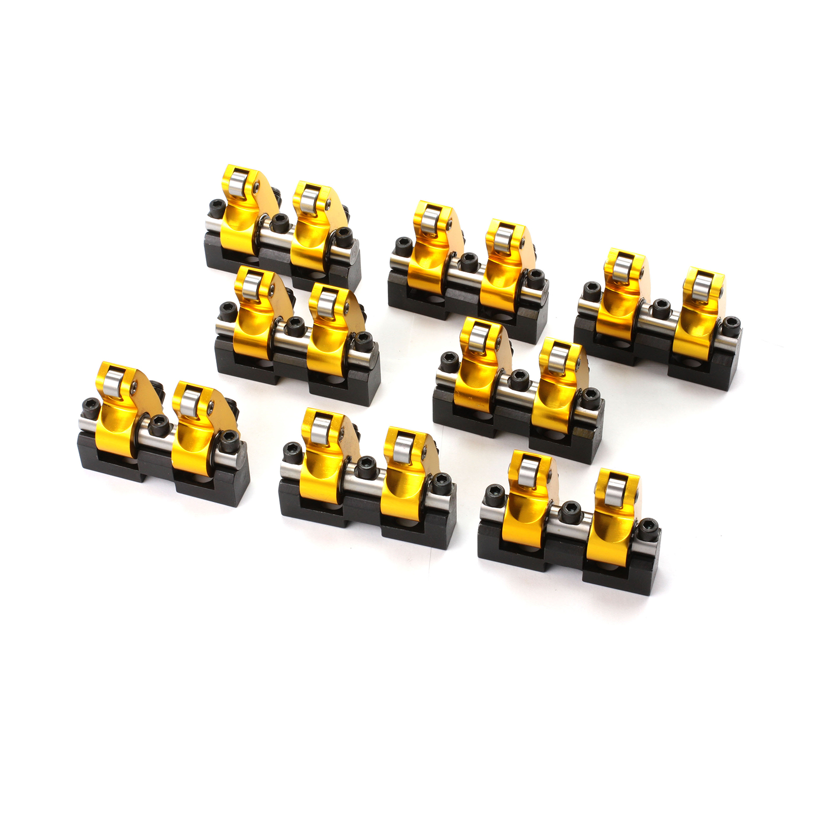 Speedmaster® PCE261.1106.03 Ford SB 289 302 351 Windsor 1.7 Ratio Aluminum Shaft Mount Roller Rocker Arm Set
