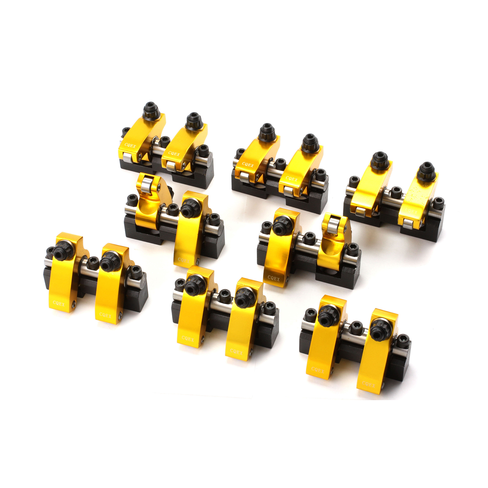 Speedmaster® PCE261.1106.03 Ford SB 289 302 351 Windsor 1.7 Ratio Aluminum Shaft Mount Roller Rocker Arm Set