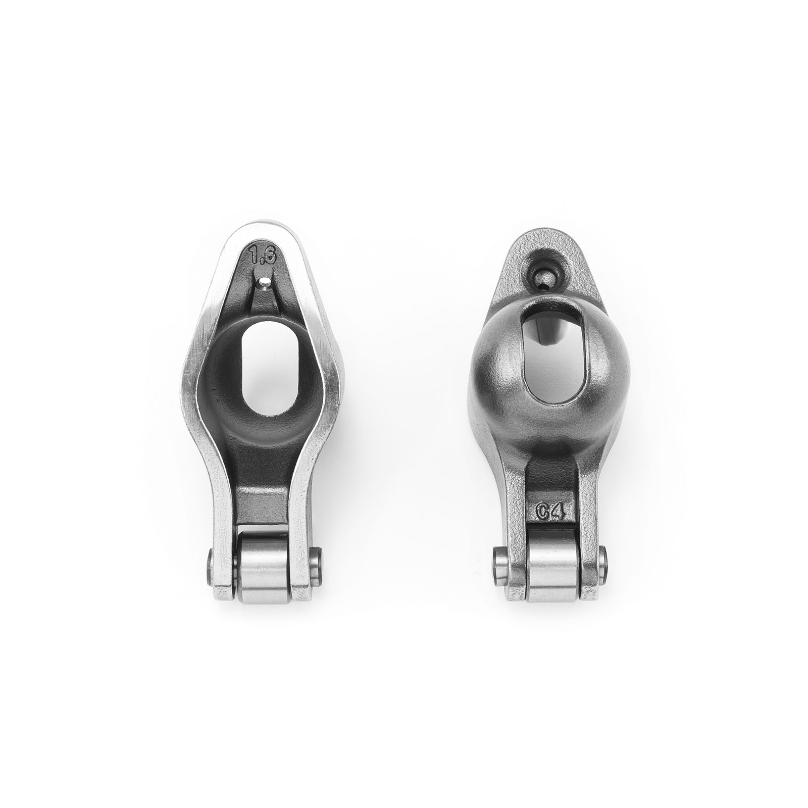 Speedmaster® PCE261.1048.01 Chevy SBC 350 1.6 Ratio 7/16" Steel Roller Tip Rocker Arm Set (w/Nuts and Balls)