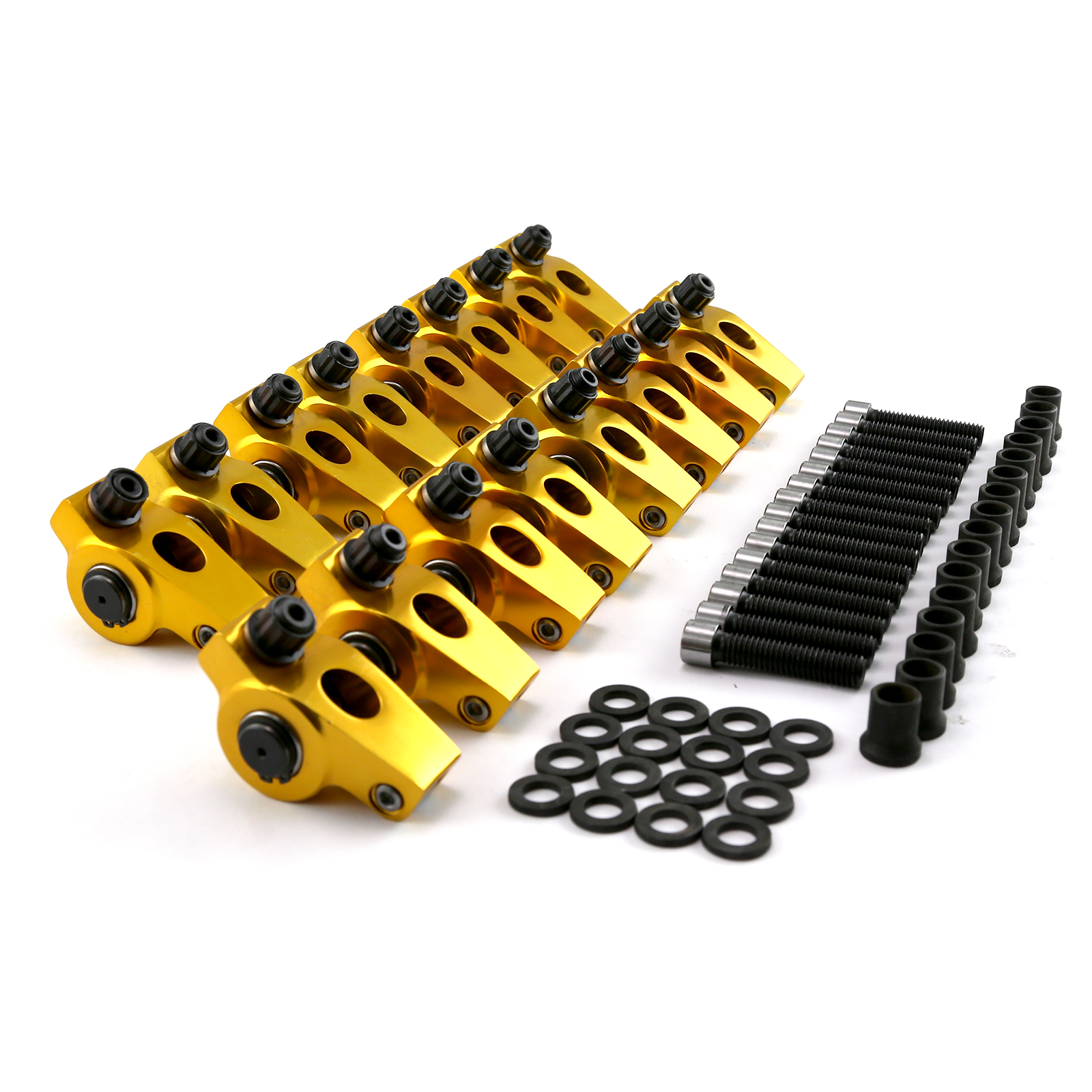 Speedmaster® PCE261.1116 Oldsmobile 330 350 400 425 455 1.6 Ratio Aluminum Shaft Mount Rocker Arm Set