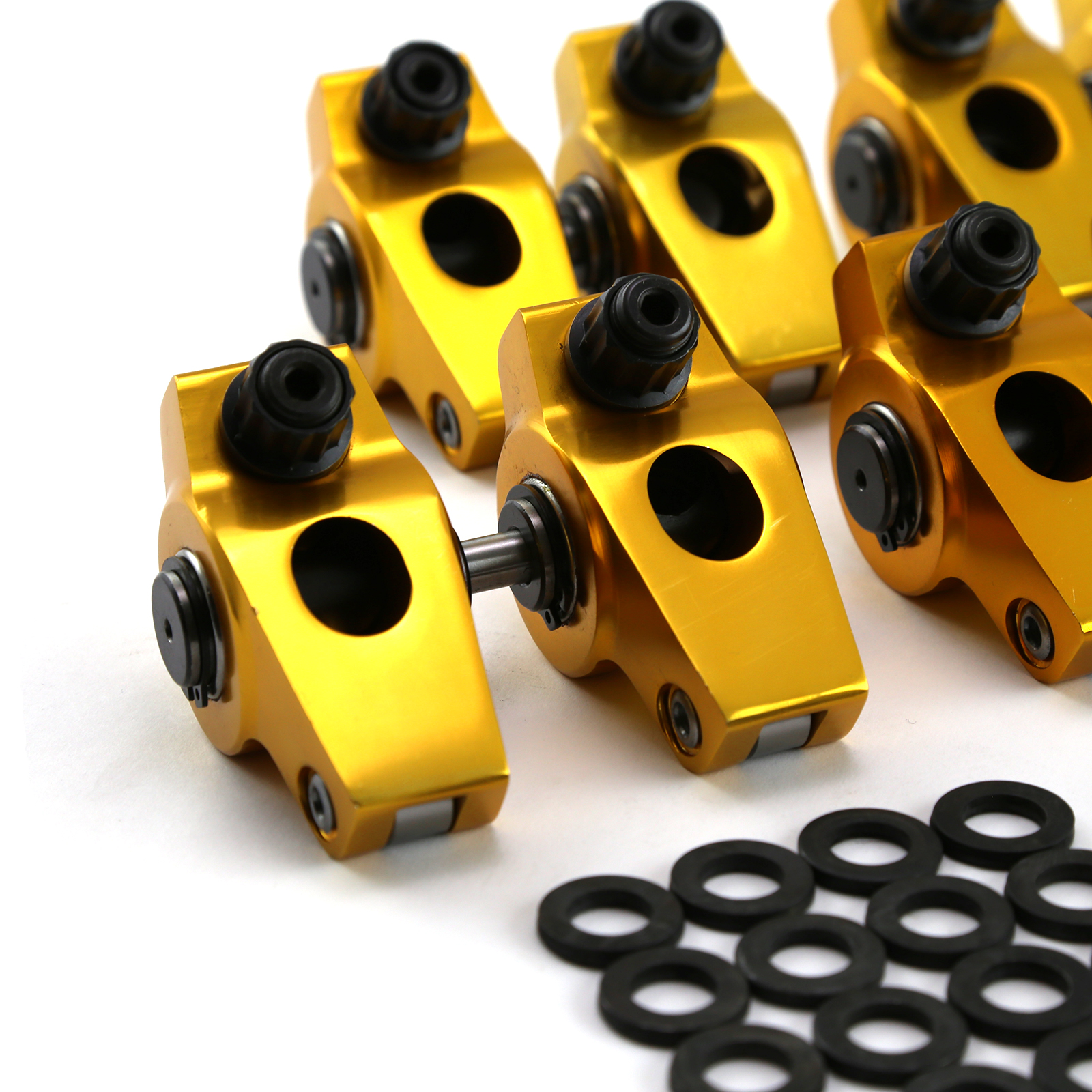 Speedmaster® PCE261.1116 Oldsmobile 330 350 400 425 455 1.6 Ratio Aluminum Shaft Mount Rocker Arm Set