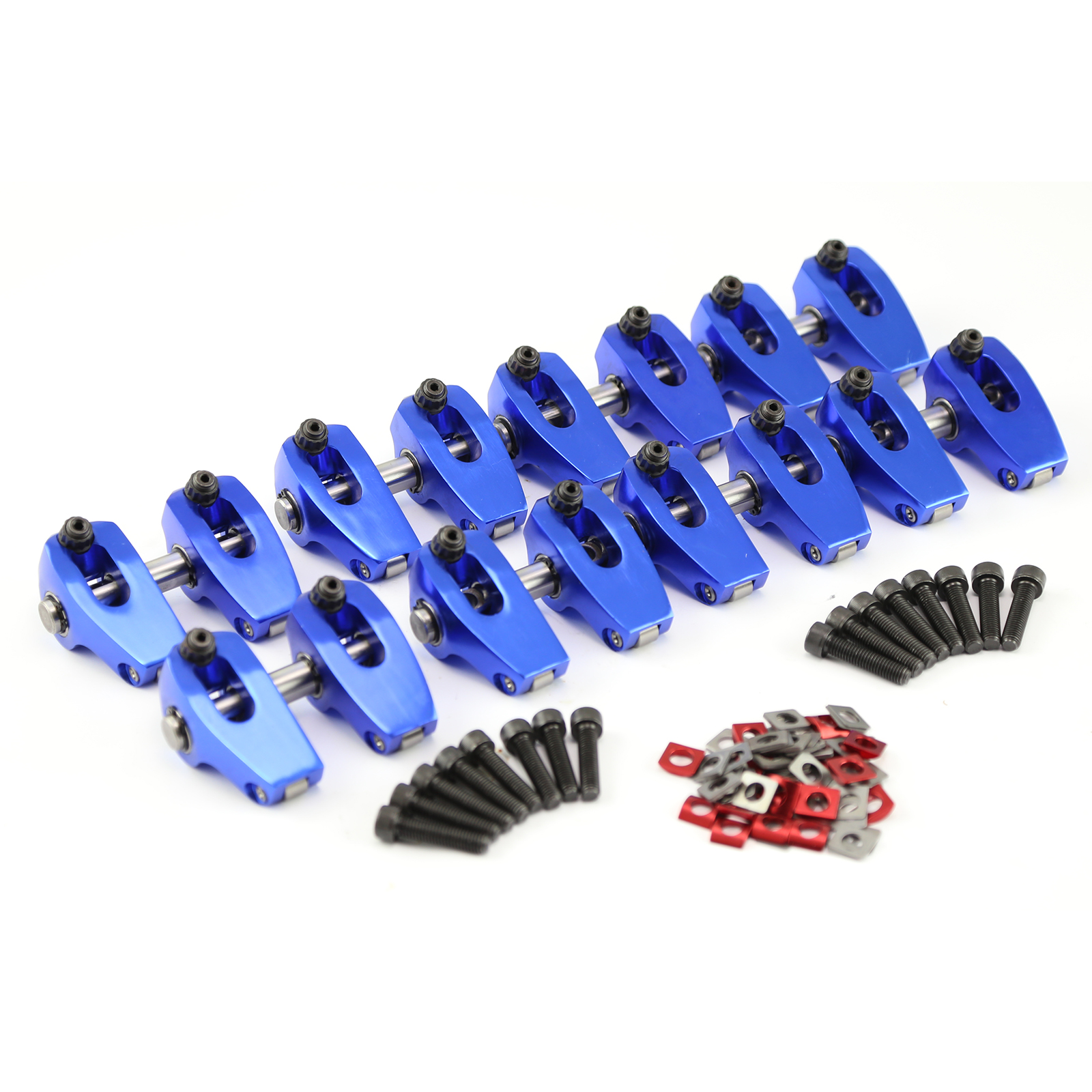 Speedmaster® PCE261.1185 Chevy GM LS7 Adjustable Pedestal Mount 1.8 Ratio Aluminum Shaft Rocker Arms