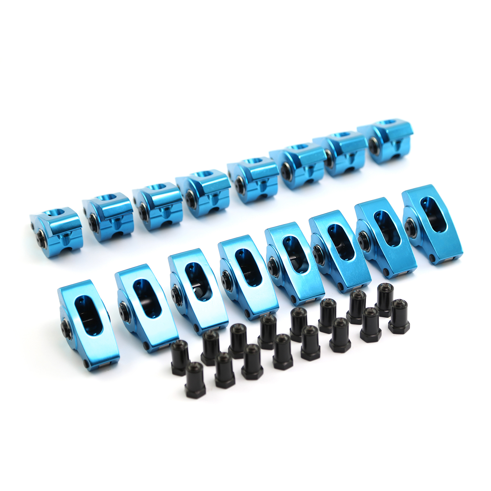 Speedmaster® PCE261.1010.04 Chevy SBC 350 1.6 7/16" Aluminum Roller Rocker Arm Set