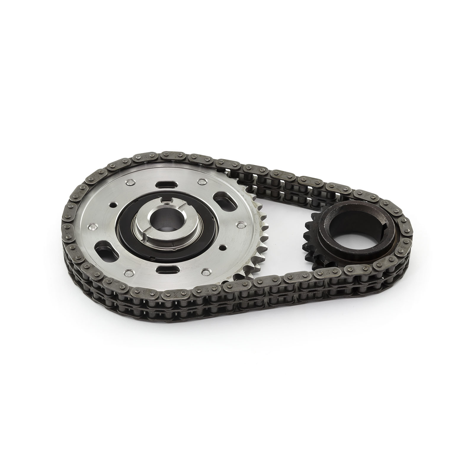 Speedmaster® PCE264.1025 Ford SB 289 302 Double Roller 2pc Adj Billet Steel Timing Chain Kit