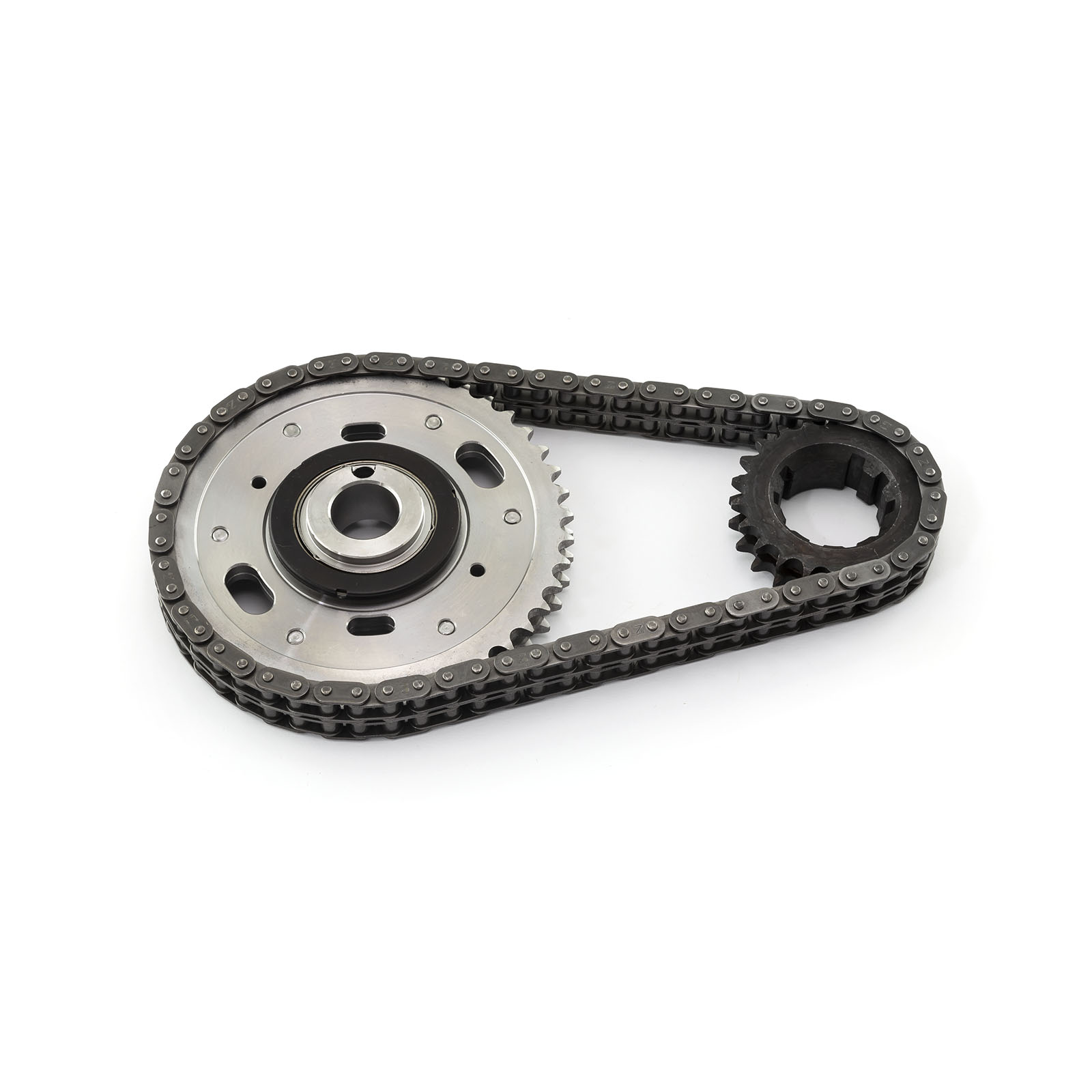 Speedmaster® PCE264.1028 Ford 429 460 Double Roller 2pc Adjustable Billet Steel Timing Chain Kit