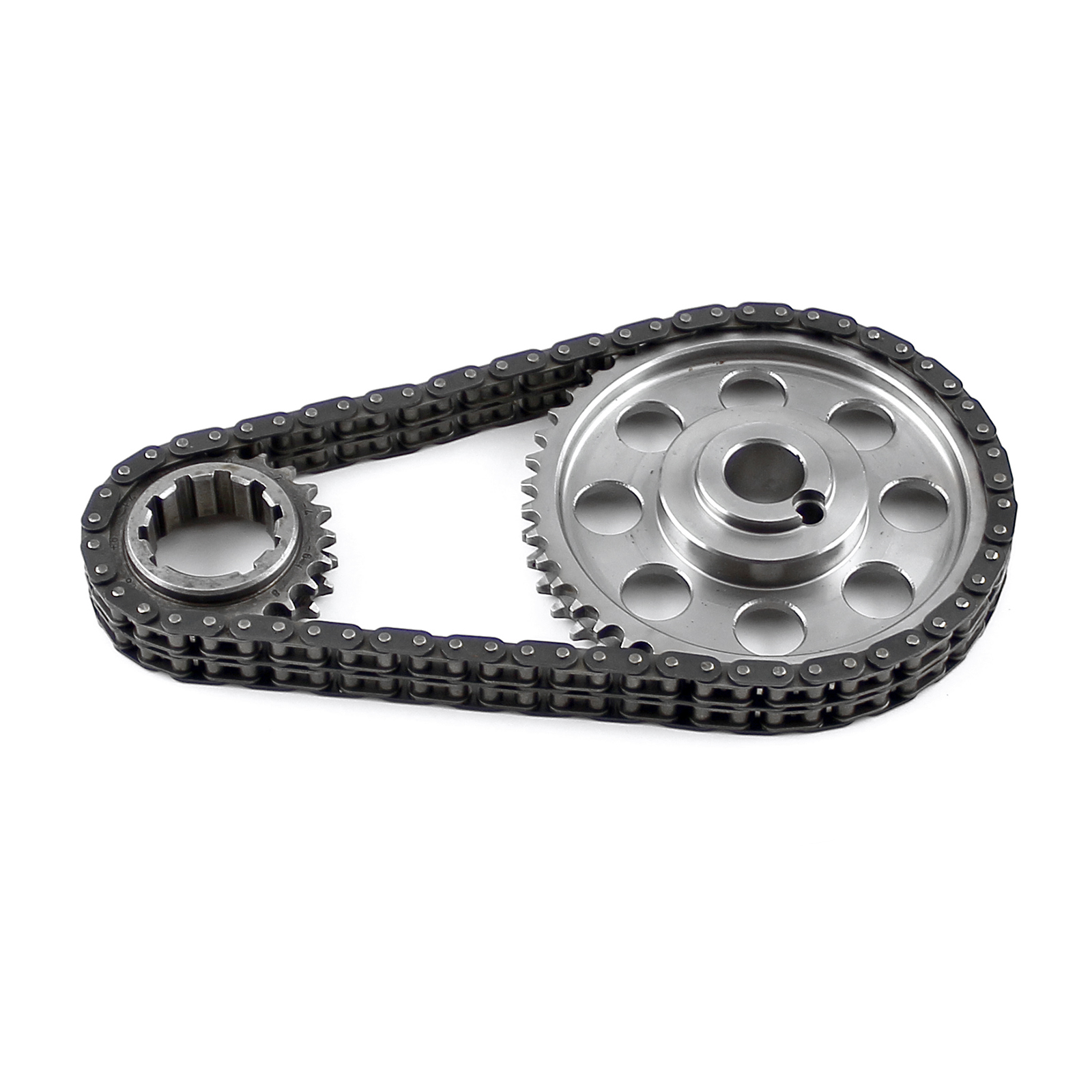 Speedmaster® PCE264.1012 Ford 429 460 Double Roller 9 Keyway Billet Steel Timing Chain Kit (Brs/Brg)