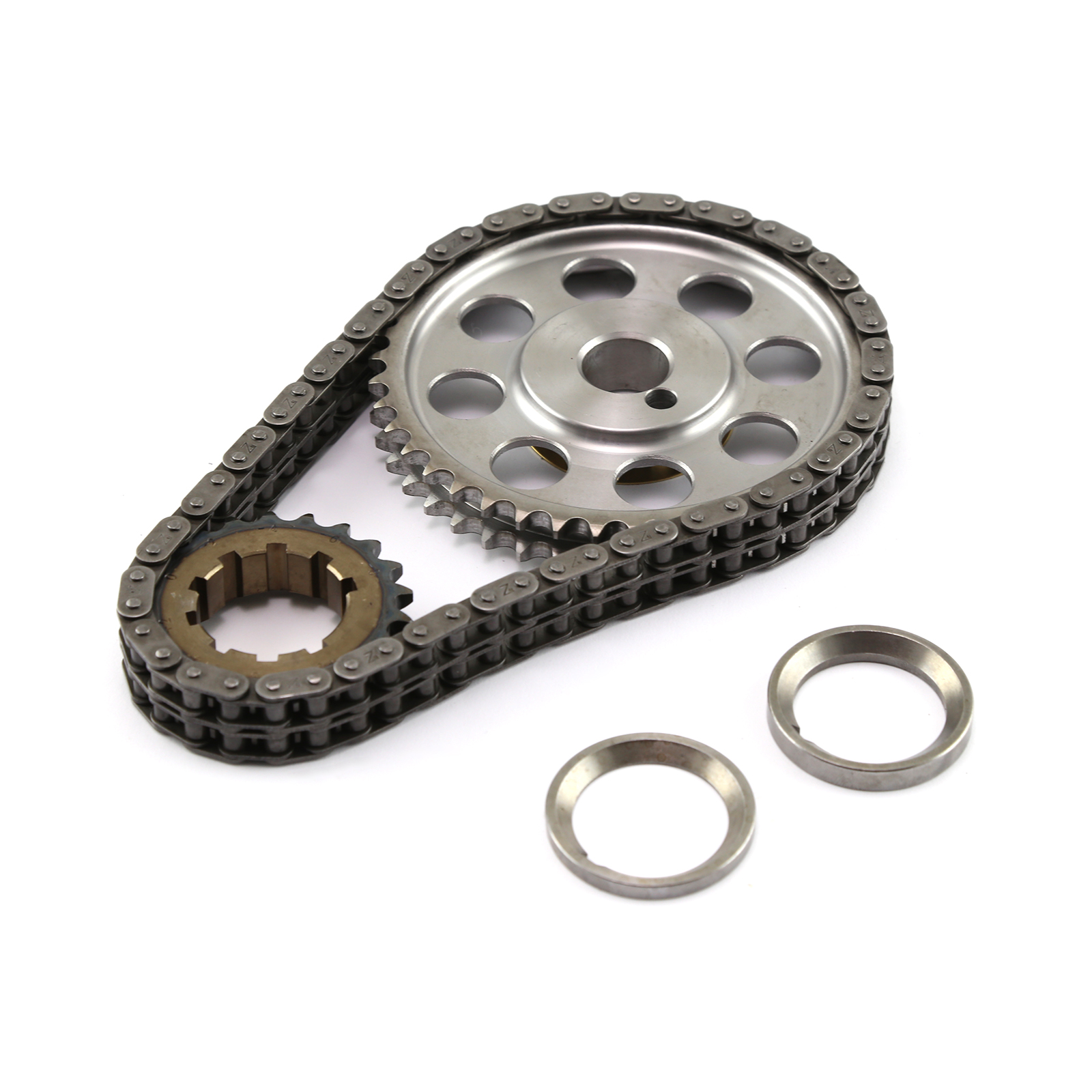 Speedmaster® PCE264.1024 Ford SB 289 302 351 Early Late Double Roller 9 Keyway Billet Steel Timing Chain
