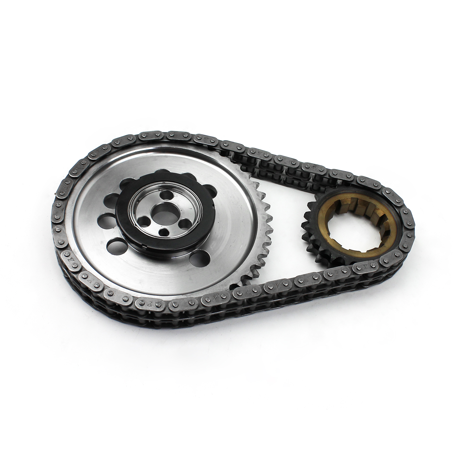 Speedmaster® PCE264.1026 Chevy GM LS7 Double Roller 9 Keyway Billet Steel Timing Chain Kit