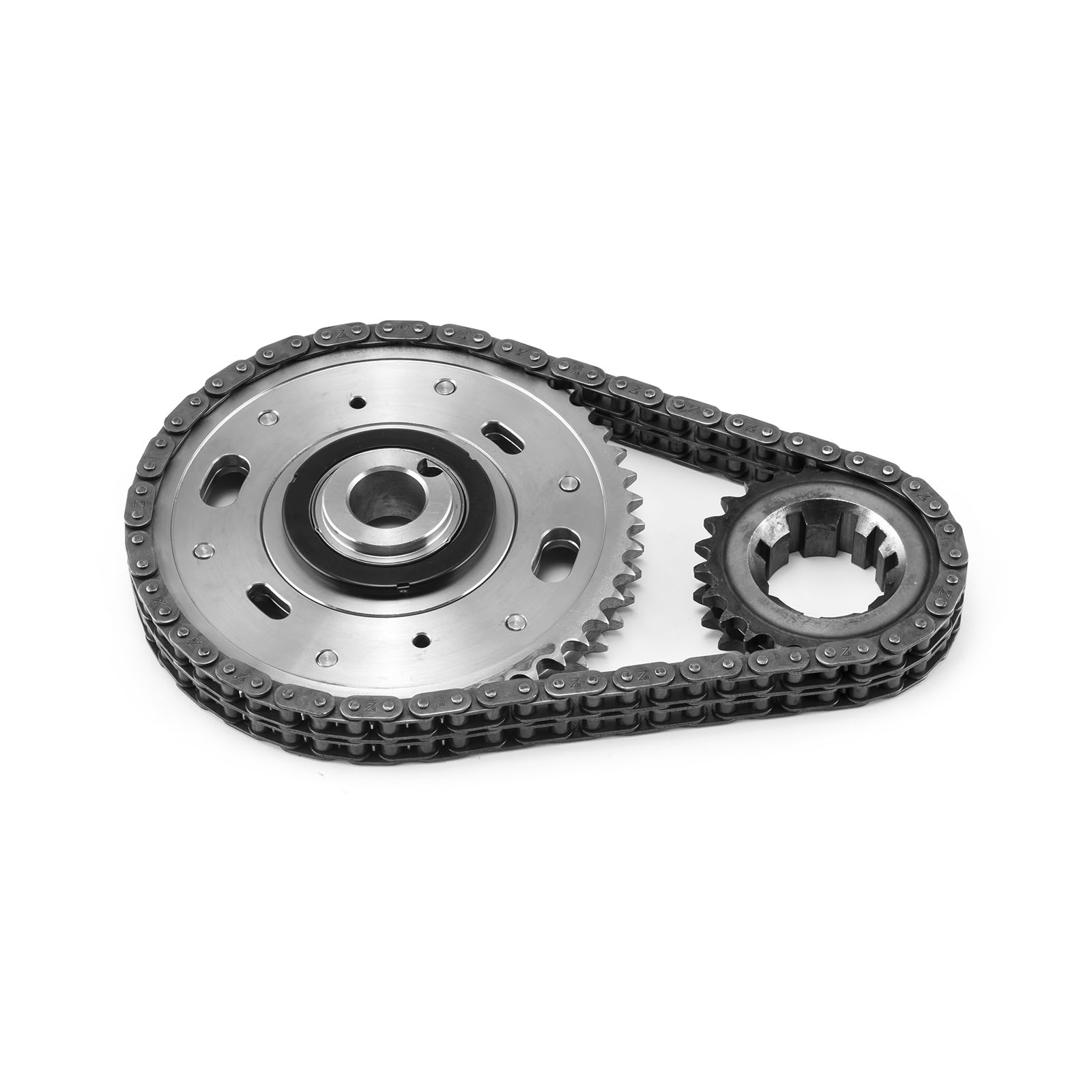 Speedmaster® PCE264.1027 Ford 351C Cleveland Double Roller Adjustable Billet Steel Timing Chain Kit