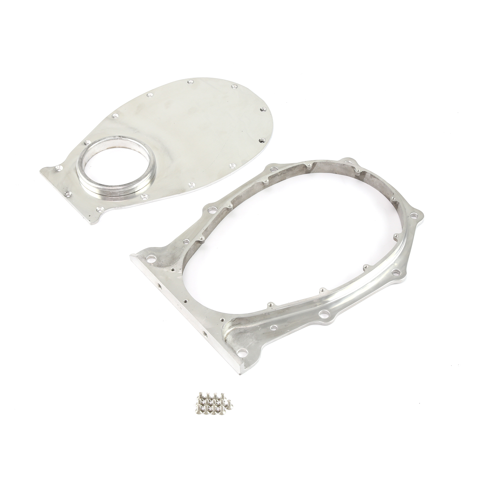 Mopar Chrysler BB 383 440 Aluminum Removable Cam Plate Timing Chain Cover