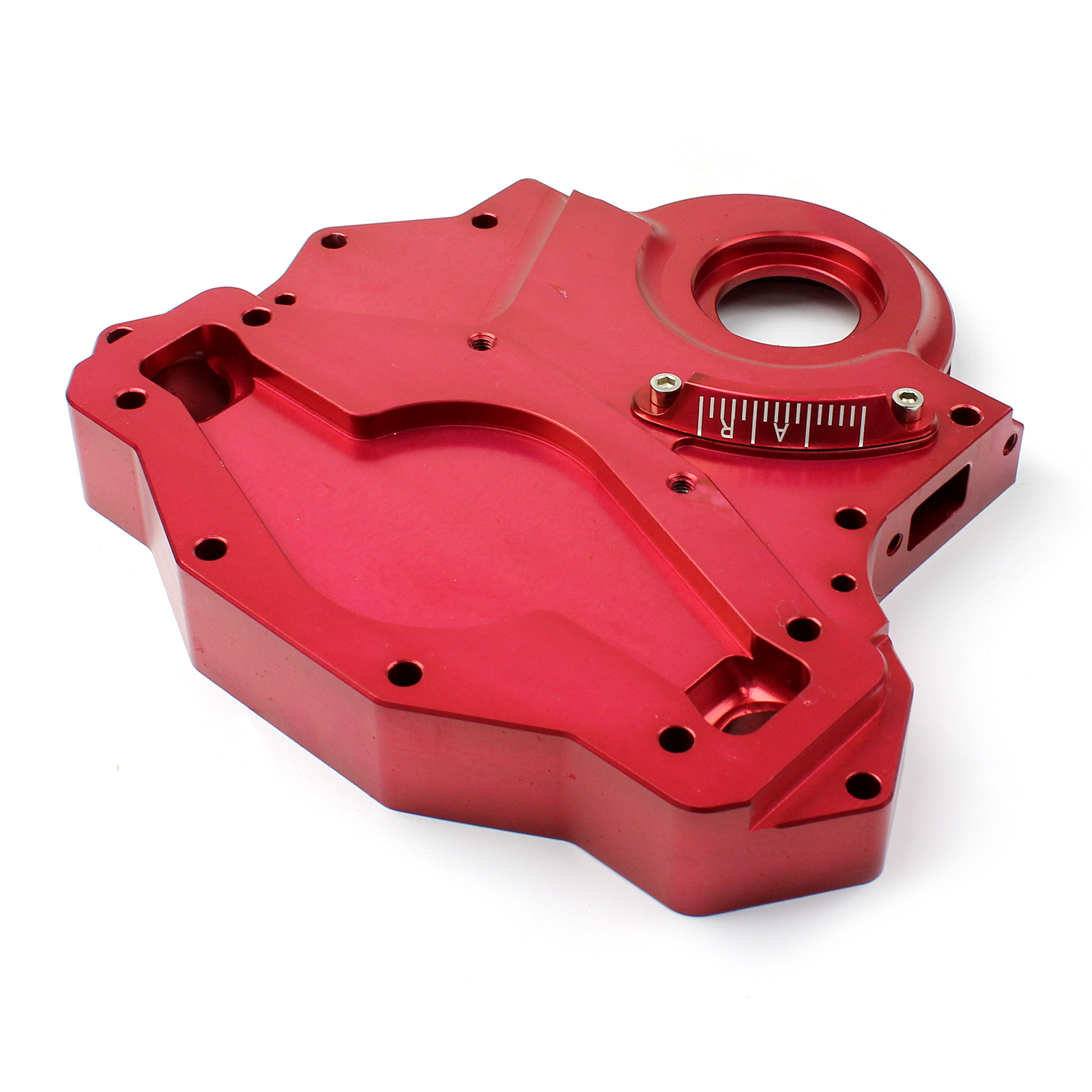 Holden 253 304 308 Billet Aluminum Timing Chain Cover Red eBay