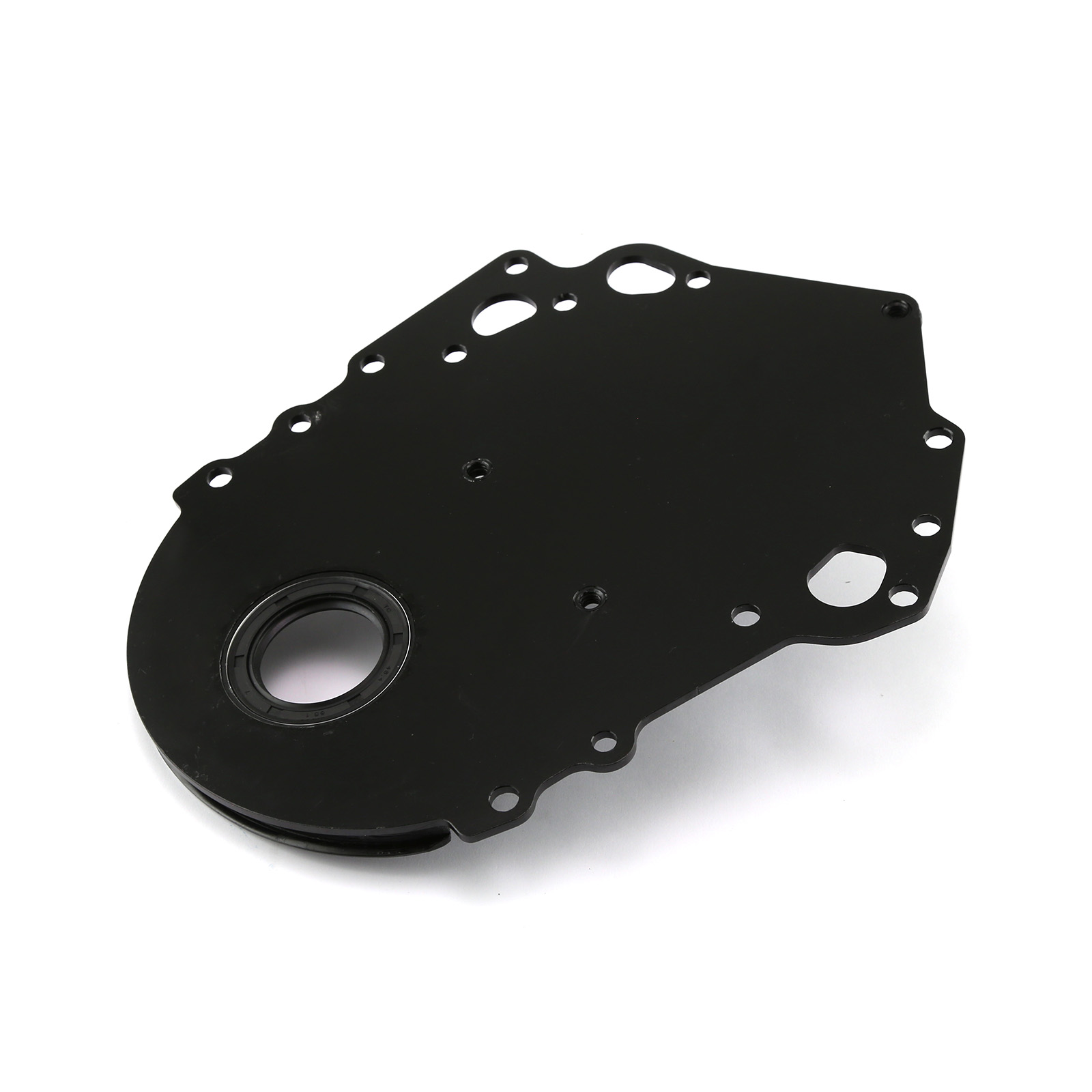 Speedmaster® PCE265.1053 Ford 351C Cleveland Black Aluminum Timing Cover with Seal