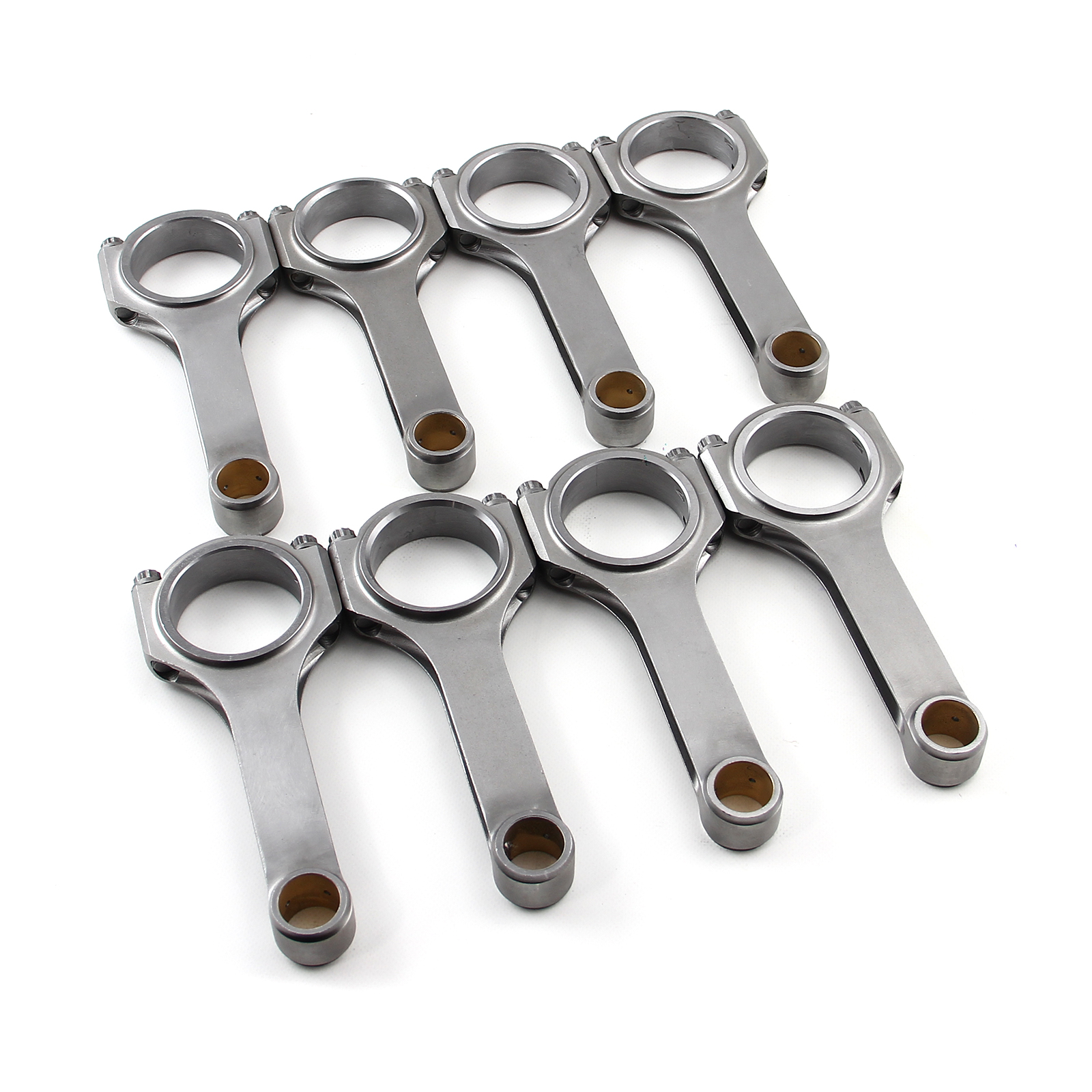 Speedmaster® PCE274.1048 H Beam 6.135" 2.200" .990" Bronze Bush 4340 Connecting Rods Suits: Chevy BBC 454
