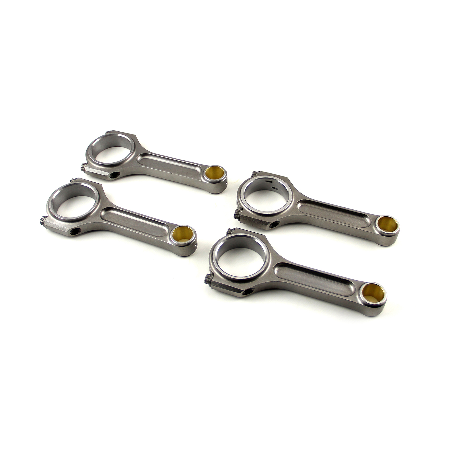 I Beam Race 5.906" 1.771" .866" Bronze Bush 4340 Connecting Rods Mitsubishi 4G93