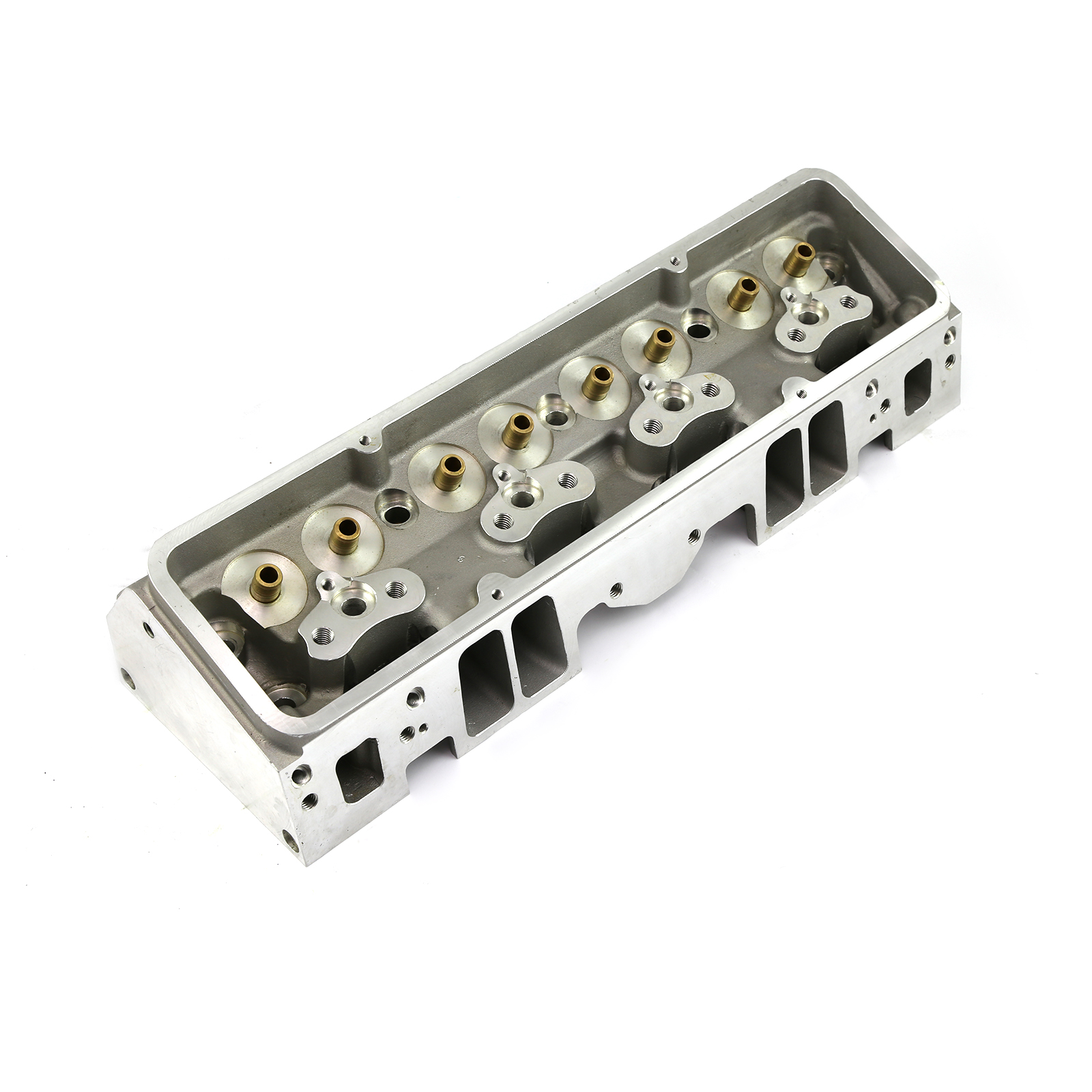 Speedmaster® PCE281.1157 Chevy SBC 350 190cc 68.5cc Angle CNC Chamber Aluminum Bare Cylinder Head