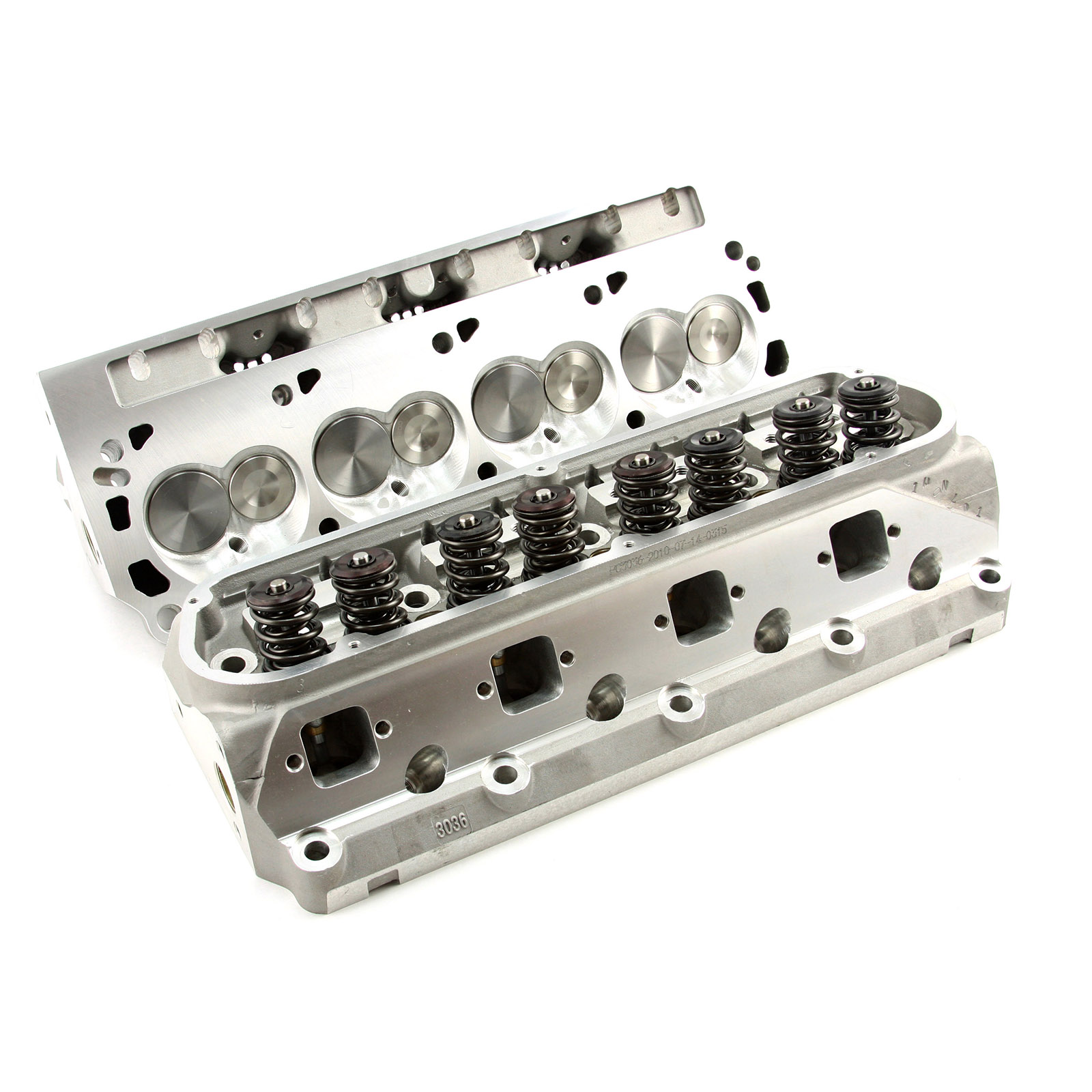 Ford SB 302 351 Windsor 227cc 64cc CNC Hydraulic Roller Assembled Cylinder Heads