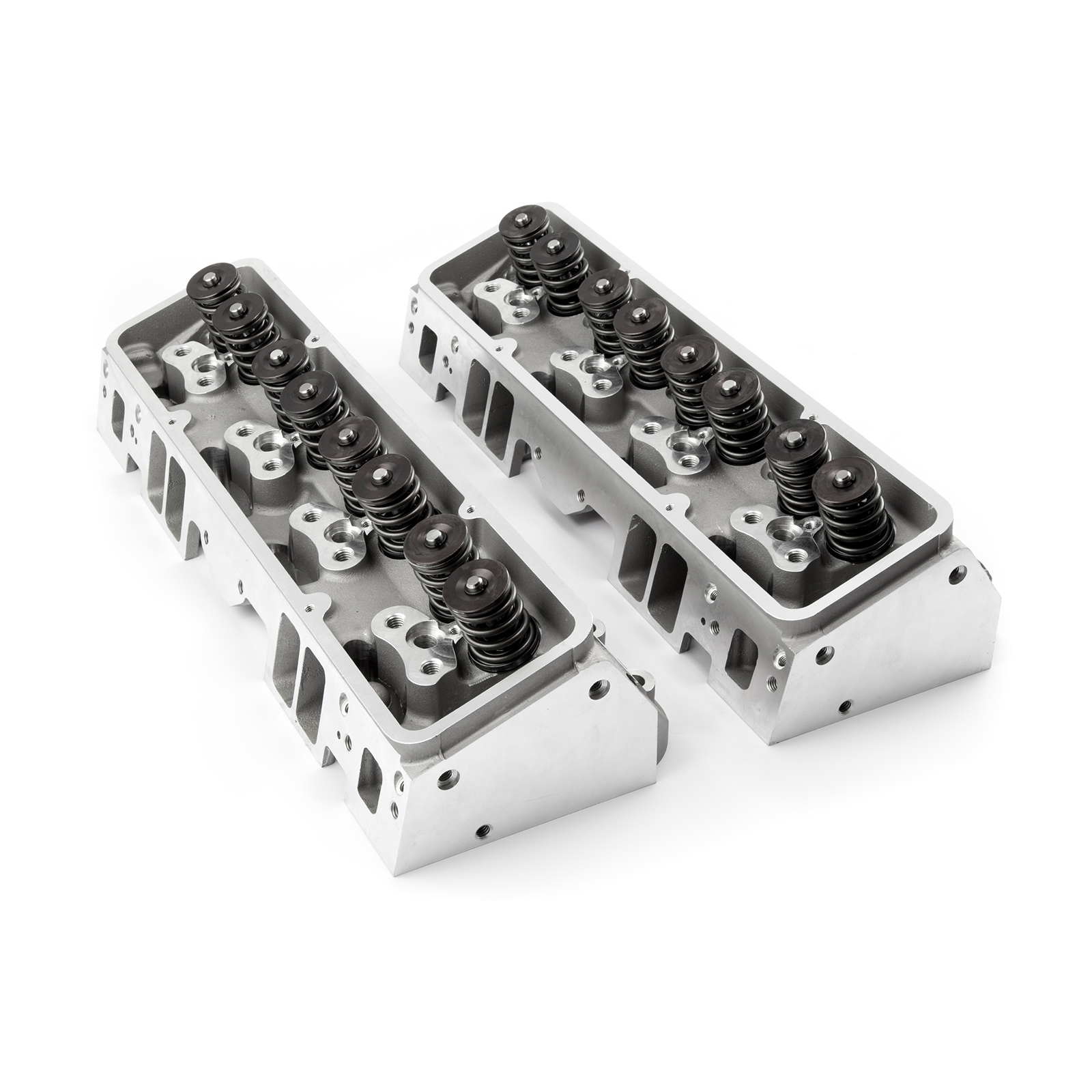Speedmaster® PCE281.2010 Chevy SBC 350 205cc 64cc Straight Hydraulic Flat Assembled Cylinder Heads