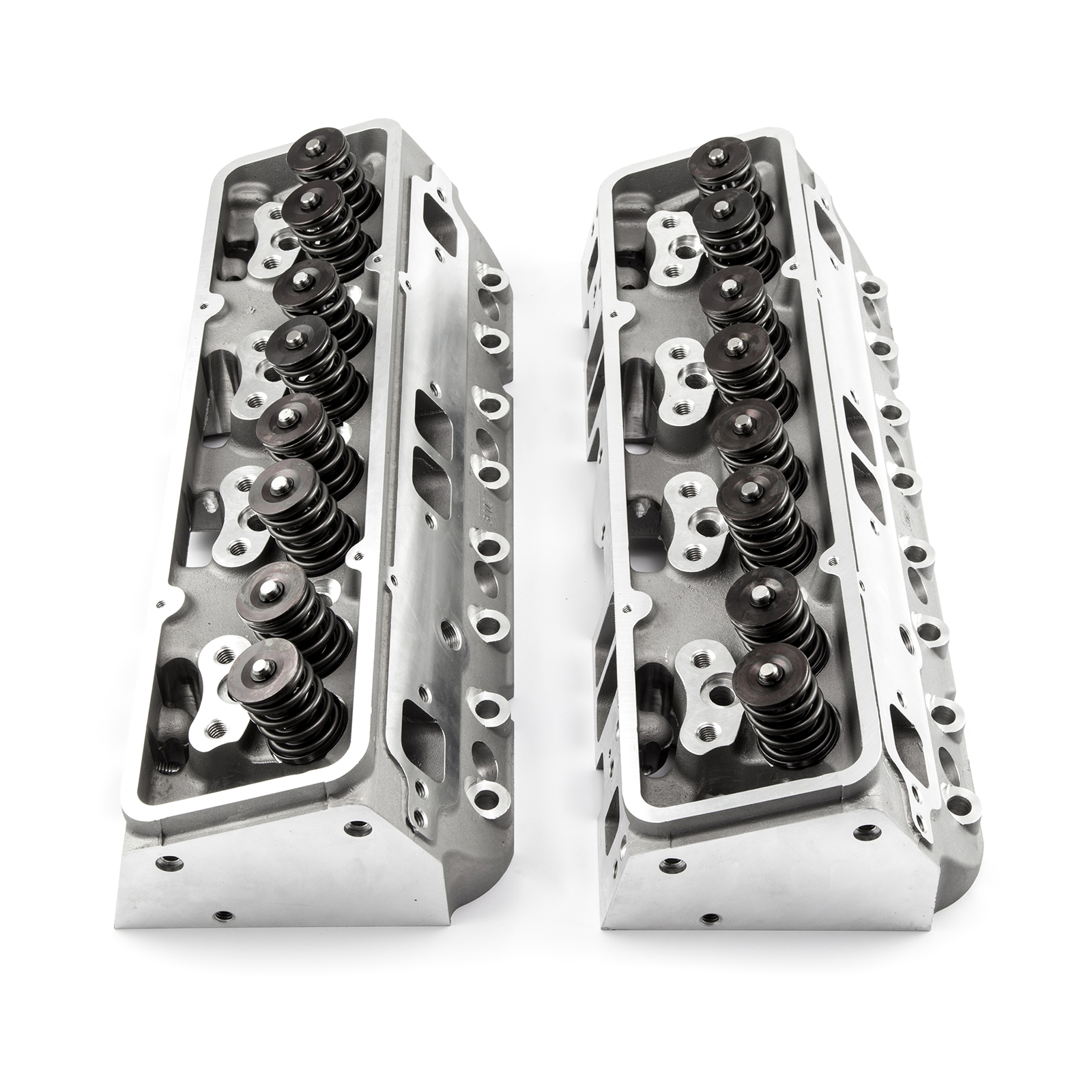 Speedmaster® PCE281.2010 Chevy SBC 350 205cc 64cc Straight Hydraulic Flat Assembled Cylinder Heads