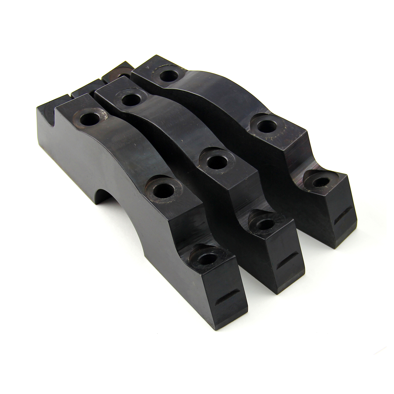 Speedmaster® PCE289.1008 Ford SB 289 302 Windsor OEM 2 Bolt to 4 Bolt Splayed Billet Steel Main Caps