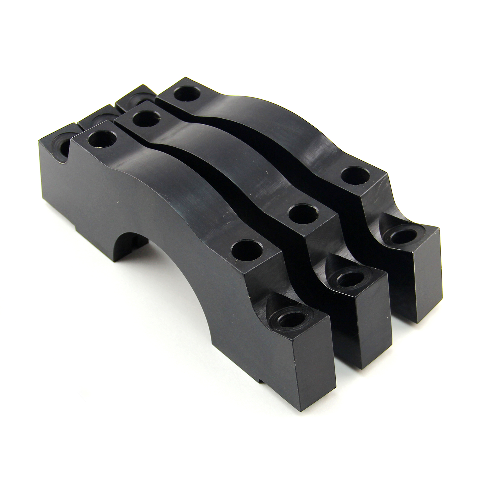 Ford 429 460 OEM 2 Bolt to 4 Bolt Splayed Billet Steel Main Caps (Middle 3 Caps)