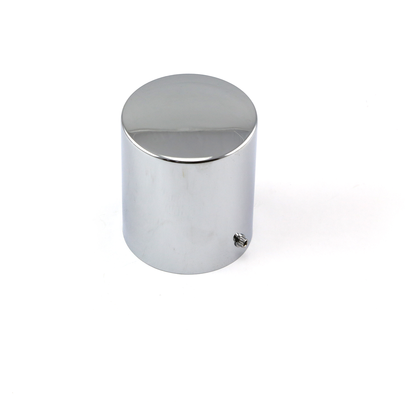 Speedmaster® PCE297.1001 5 3/6" x 3 11/16" Chrome Oil Filter Cover - w/Set Screw
