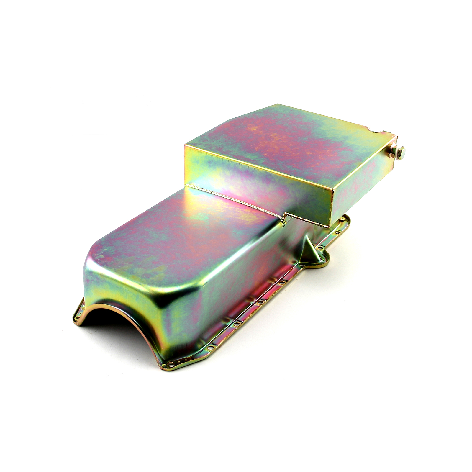 Speedmaster® PCE300.1025 Chevy SBC 350 2Pcs Rms 1980-85 P/Side 7Qt Circle Track Oil Pan [Zinc]