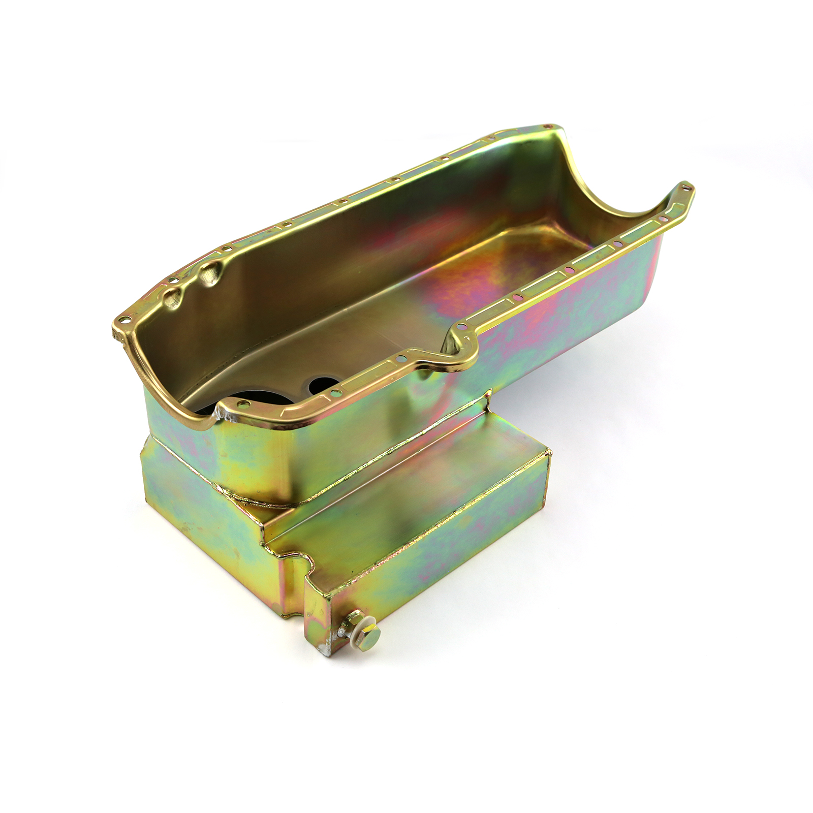Speedmaster® PCE300.1025 Chevy SBC 350 2Pcs Rms 1980-85 P/Side 7Qt Circle Track Oil Pan [Zinc]