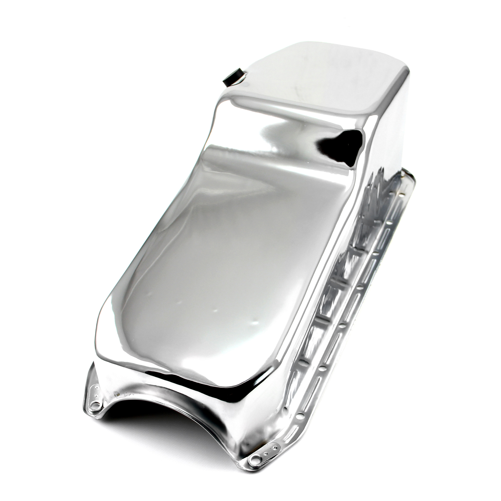 Speedmaster® PCE300.1028.01 Chevy SBC 350 2Pcs Rms 1955-79 D/Side Replacement Oil Pan [Chrome]