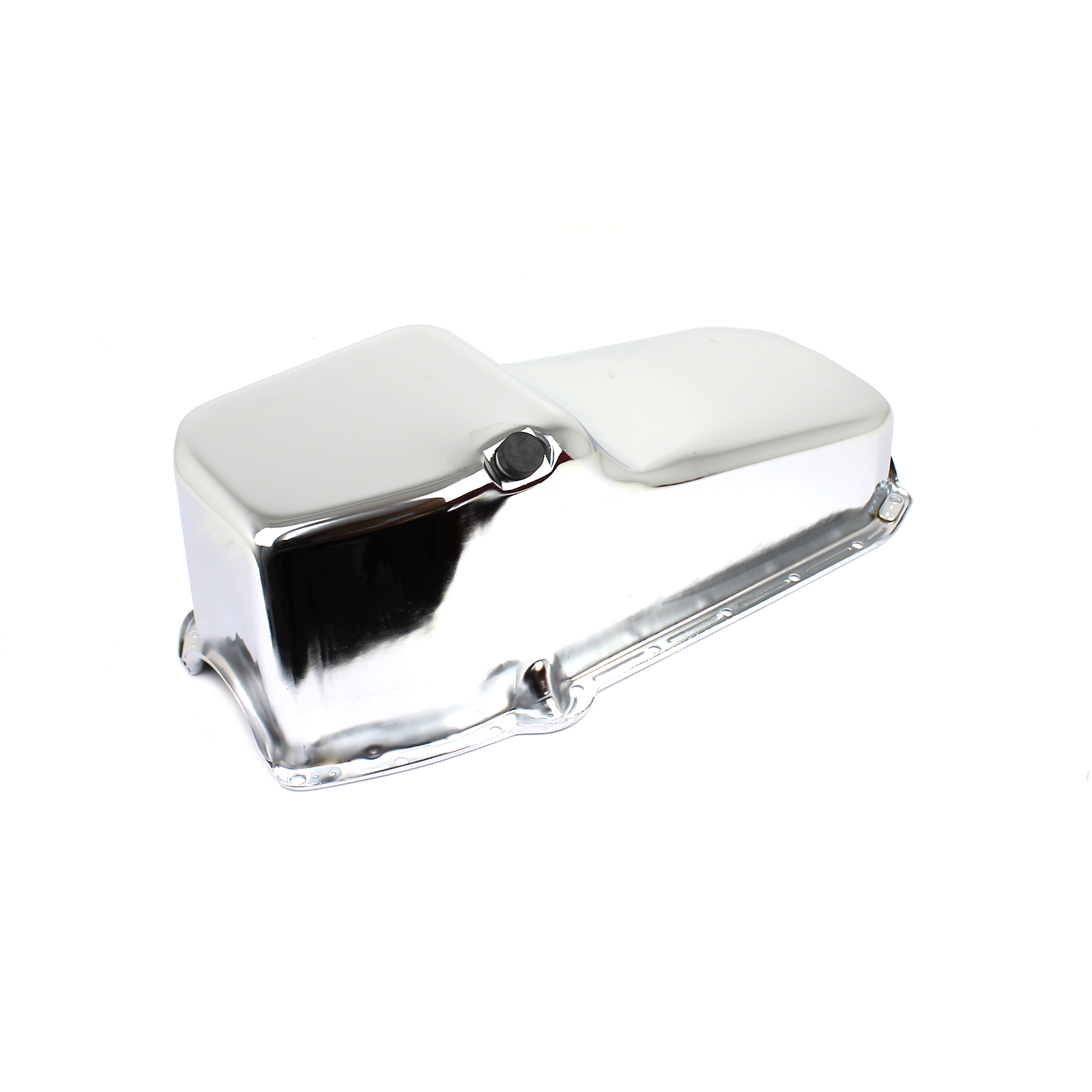 Speedmaster® PCE300.1028.01 Chevy SBC 350 2Pcs Rms 1955-79 D/Side Replacement Oil Pan [Chrome]