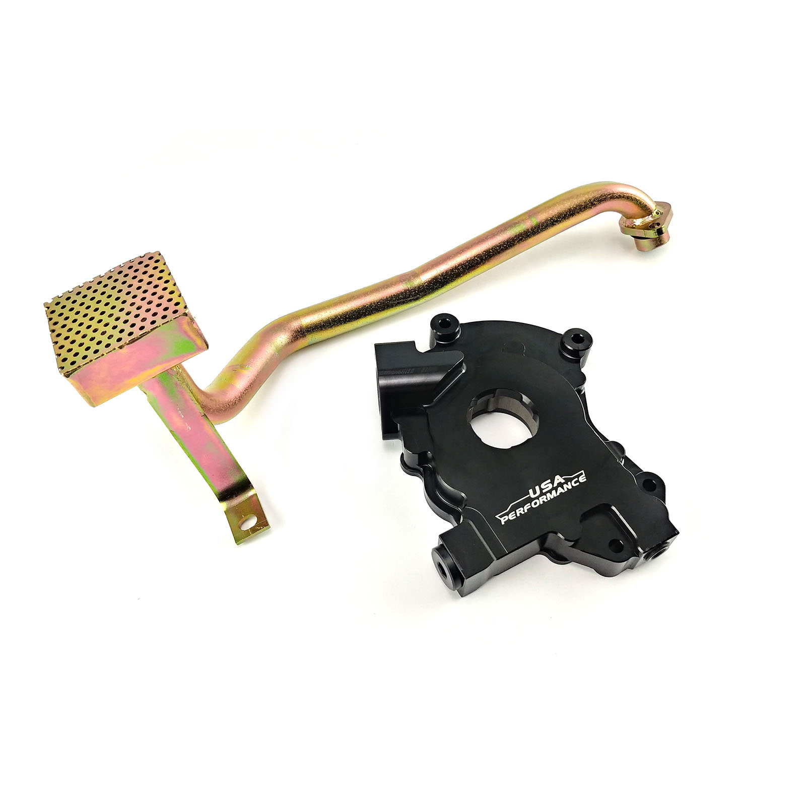Speedmaster® PCE303.1036 Ford Modular 4.6L 5.4L Billet Aluminum Oil Pump w/4340 Billet Gears& Pickup Tube
