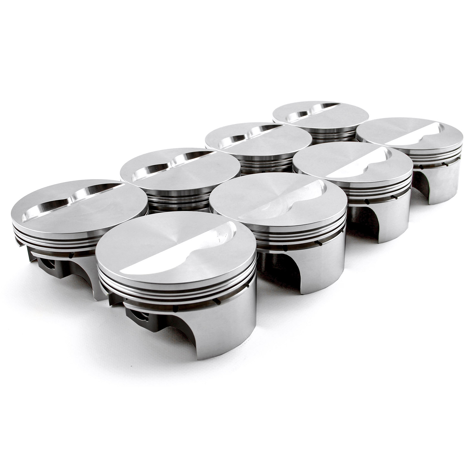 Speedmaster® PCE305.1131 Chevy SBC 383 ci 6.0" 4.060" 1.100" 0.927" Flat Top Forged Pistons 2.5mm