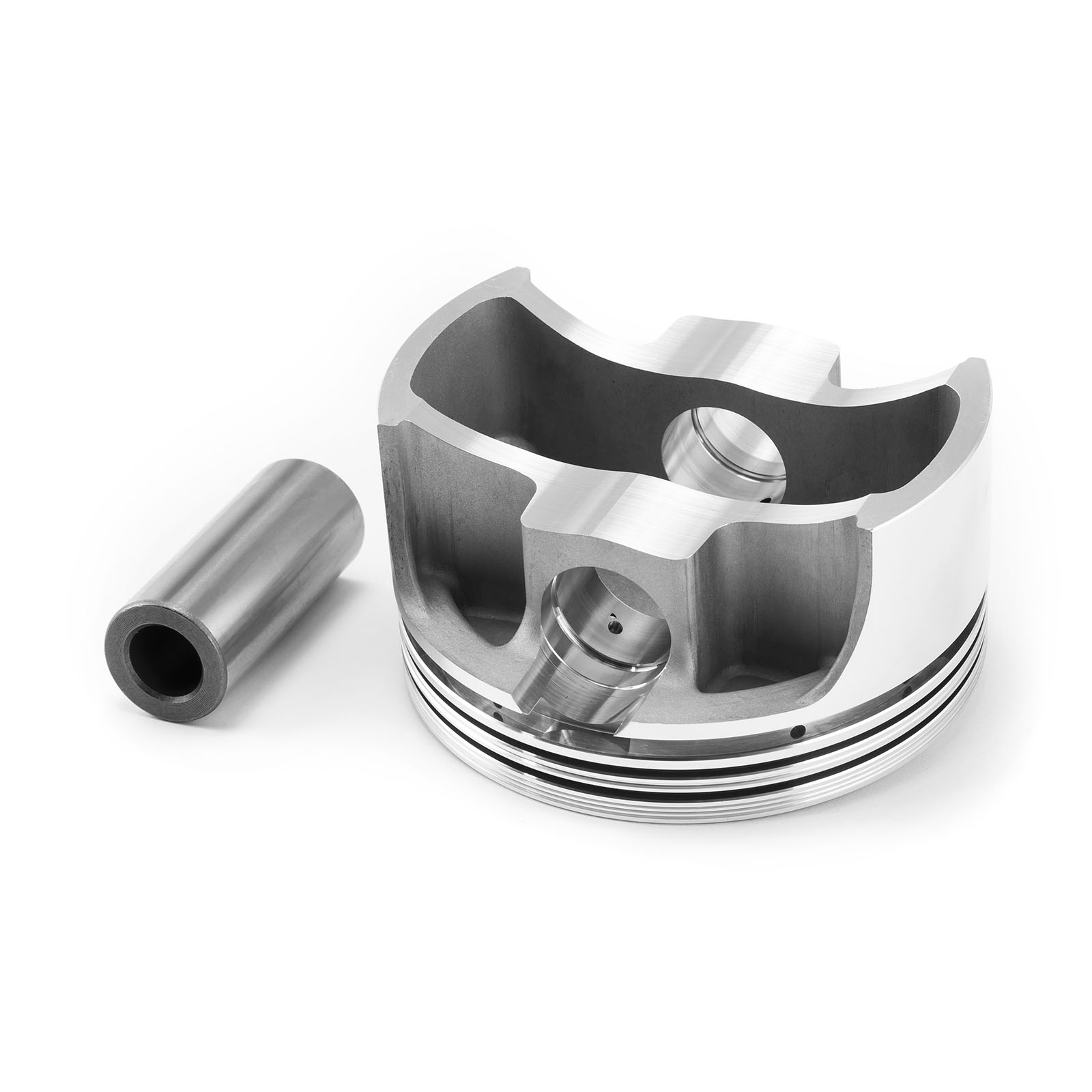 Speedmaster® PCE305.1122 Chevy LS2 4.005" Bore 1.115" .927" Flat Top Forged Pistons