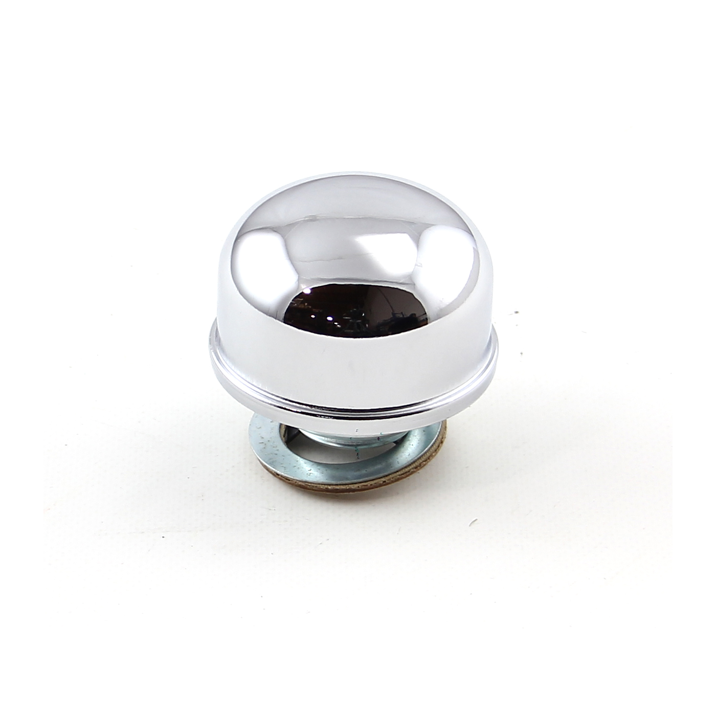 2 3/8" Chrome Twist In Inround Valve Cover Breather Cap