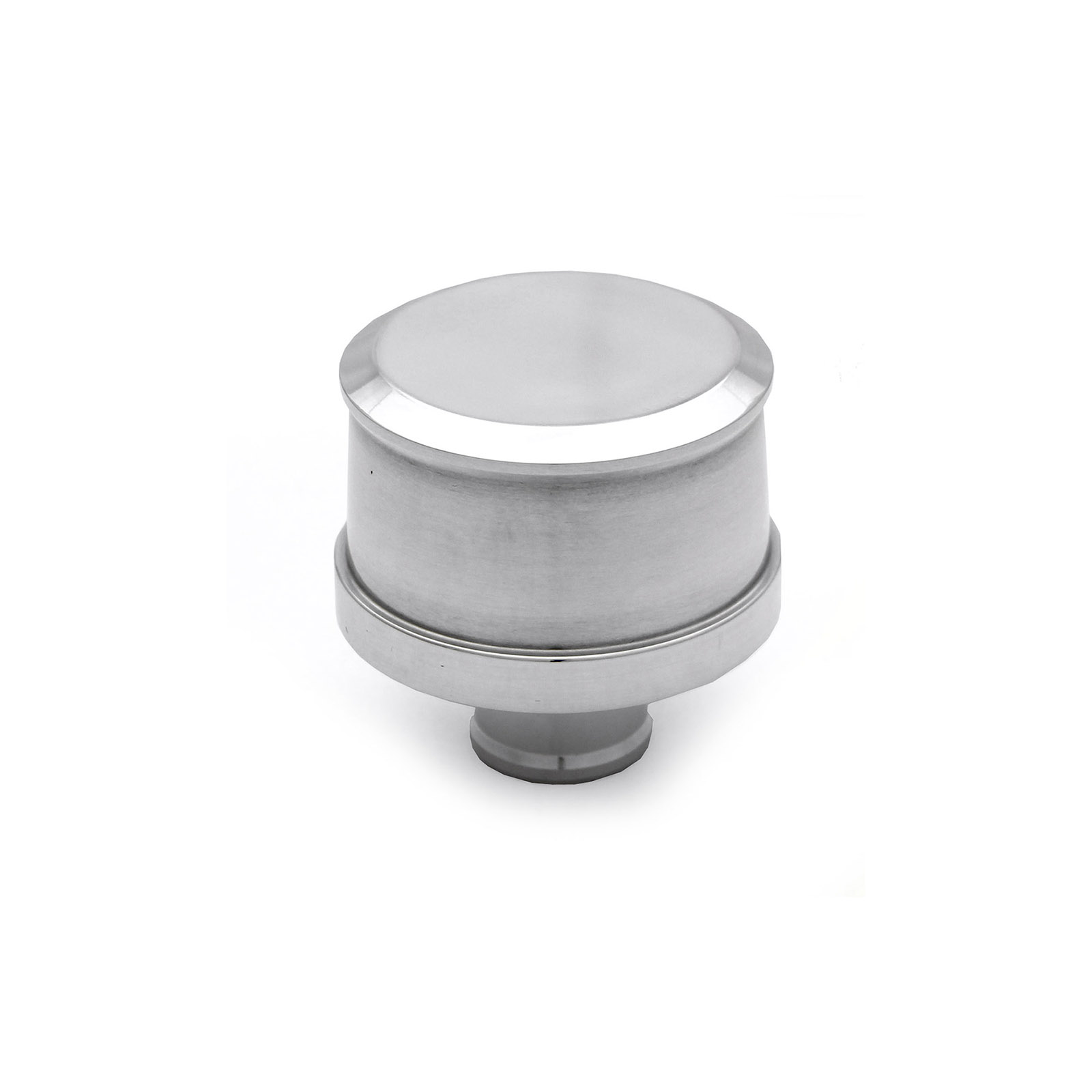 Speedmaster® PCE309.1006 Polished Aluminum Plain Valve Cover Breather (1" Neck Push In)