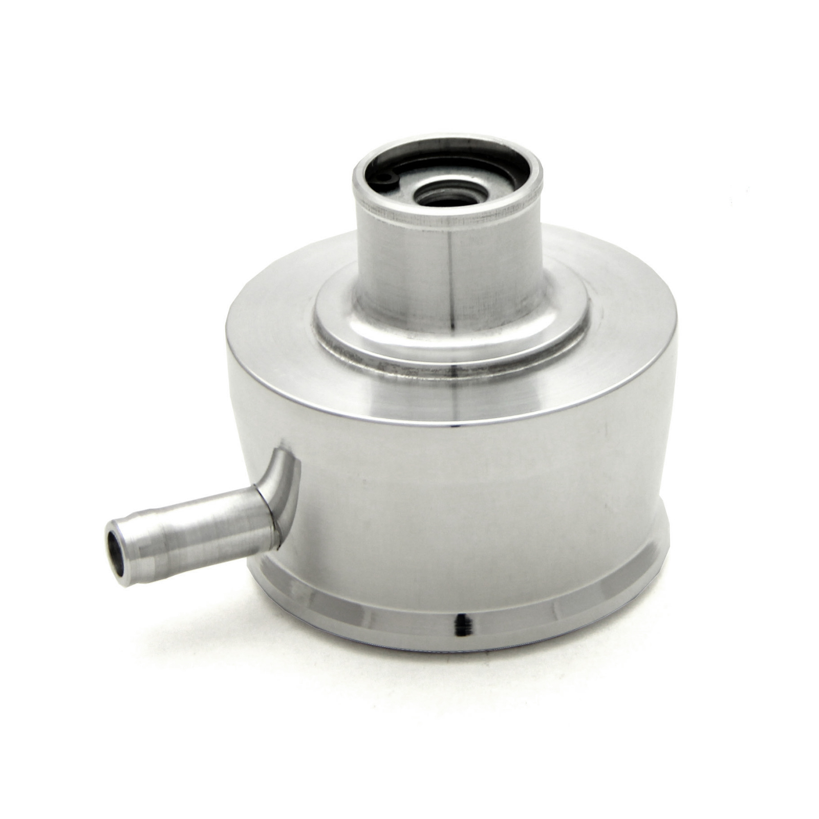 Aluminum Valve Cover Breather Cap & Gromment w/Pcv Valve & Vent Tube to -Push In