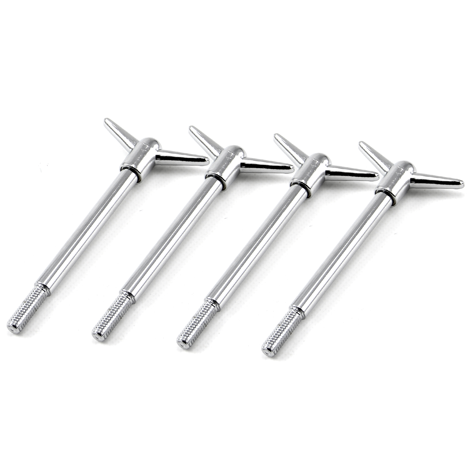 Speedmaster® PCE310.1016 Valve Cover Nuts 3 1/2" Tall 2-Pc Wing Nut 5/16-18x1" Threads - Set of 4