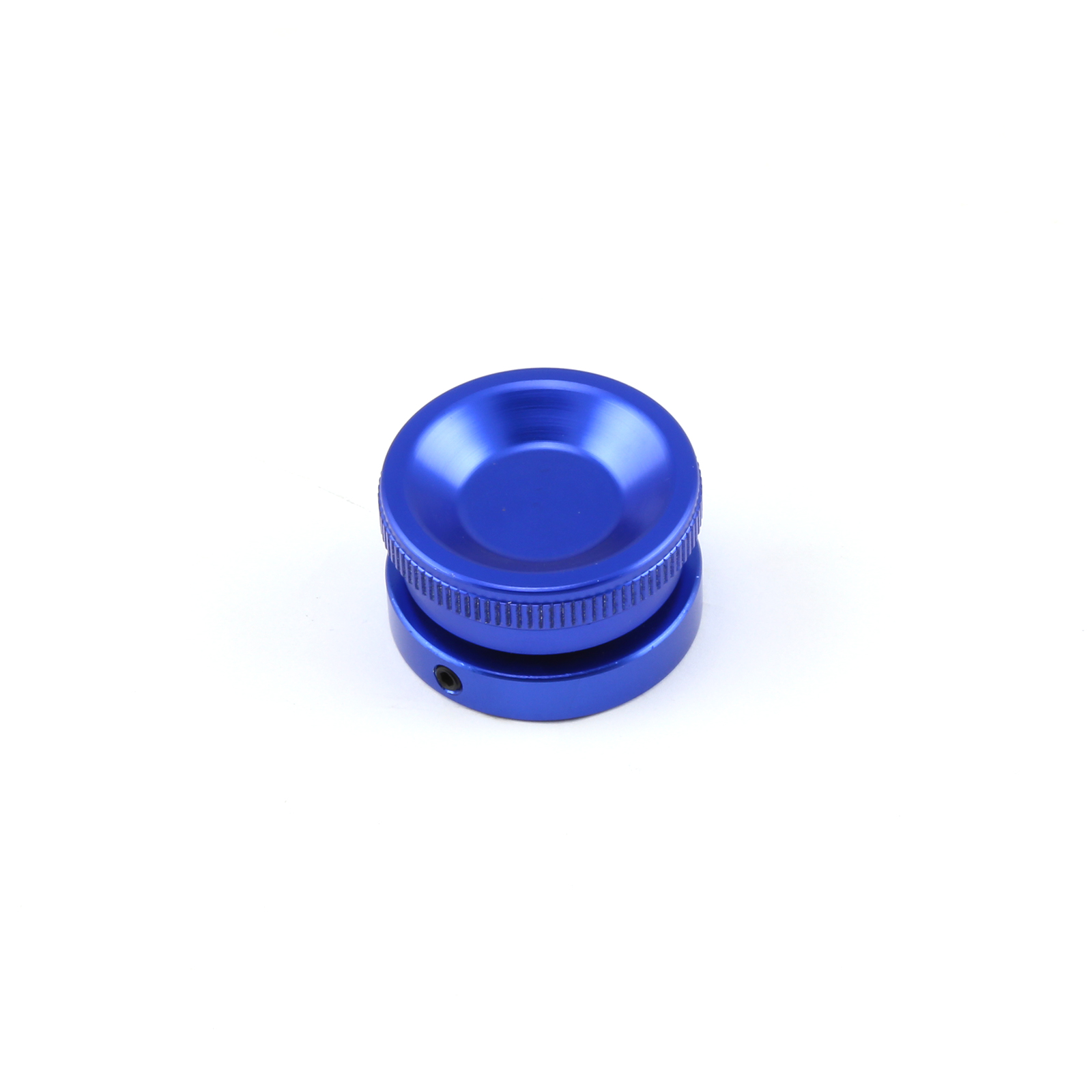 Speedmaster® PCE313.1002 Billet Aluminum Screw-in Valve Cover Oil Filler Cap Kit - Blue Anodized