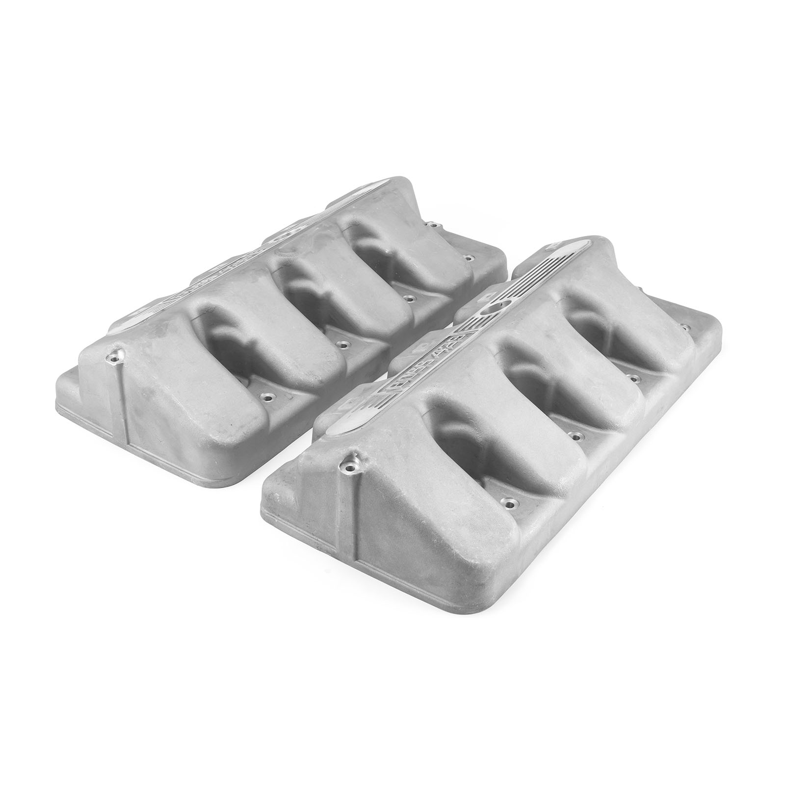 Speedmaster® PCE314.1243.01 Ford Boss 429 Cast Aluminum Valve Covers - Silver