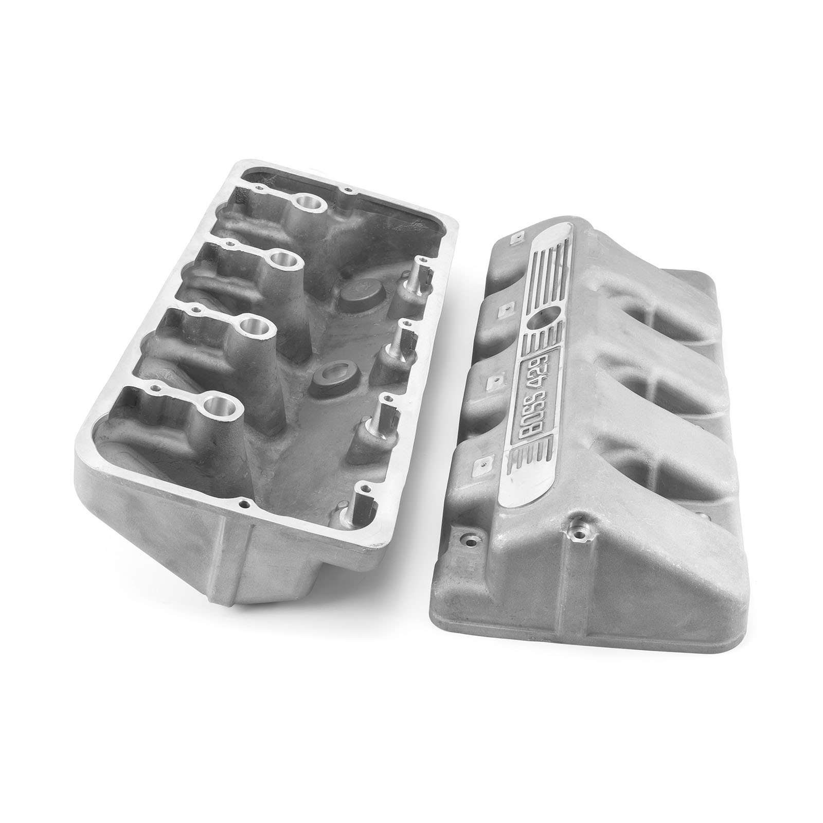 Speedmaster® PCE314.1243.01 Ford Boss 429 Cast Aluminum Valve Covers - Silver