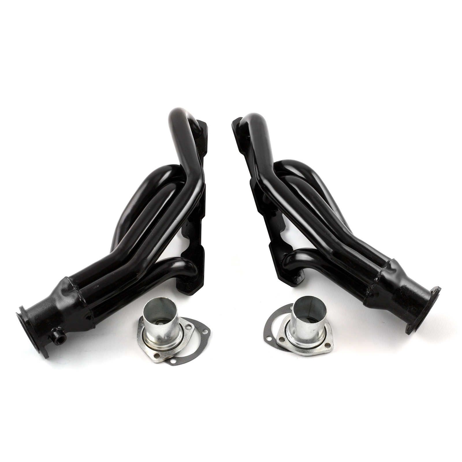 Chevy SBC 350 Pickup Truck 1988-95 Black Exhaust Headers GMC 5.0 5.7