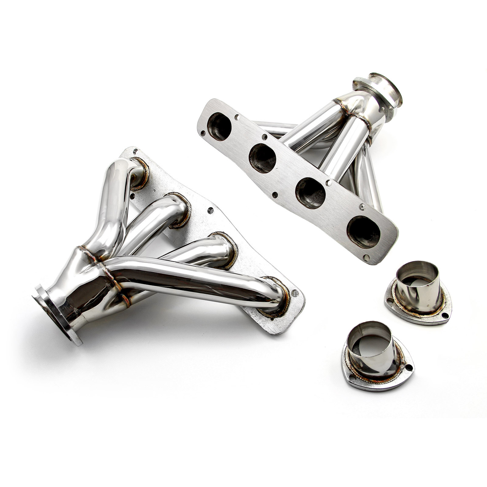 Chrysler Hemi 331 392 1 3/4" Tubing Block Hugger Stainless Steel Headers